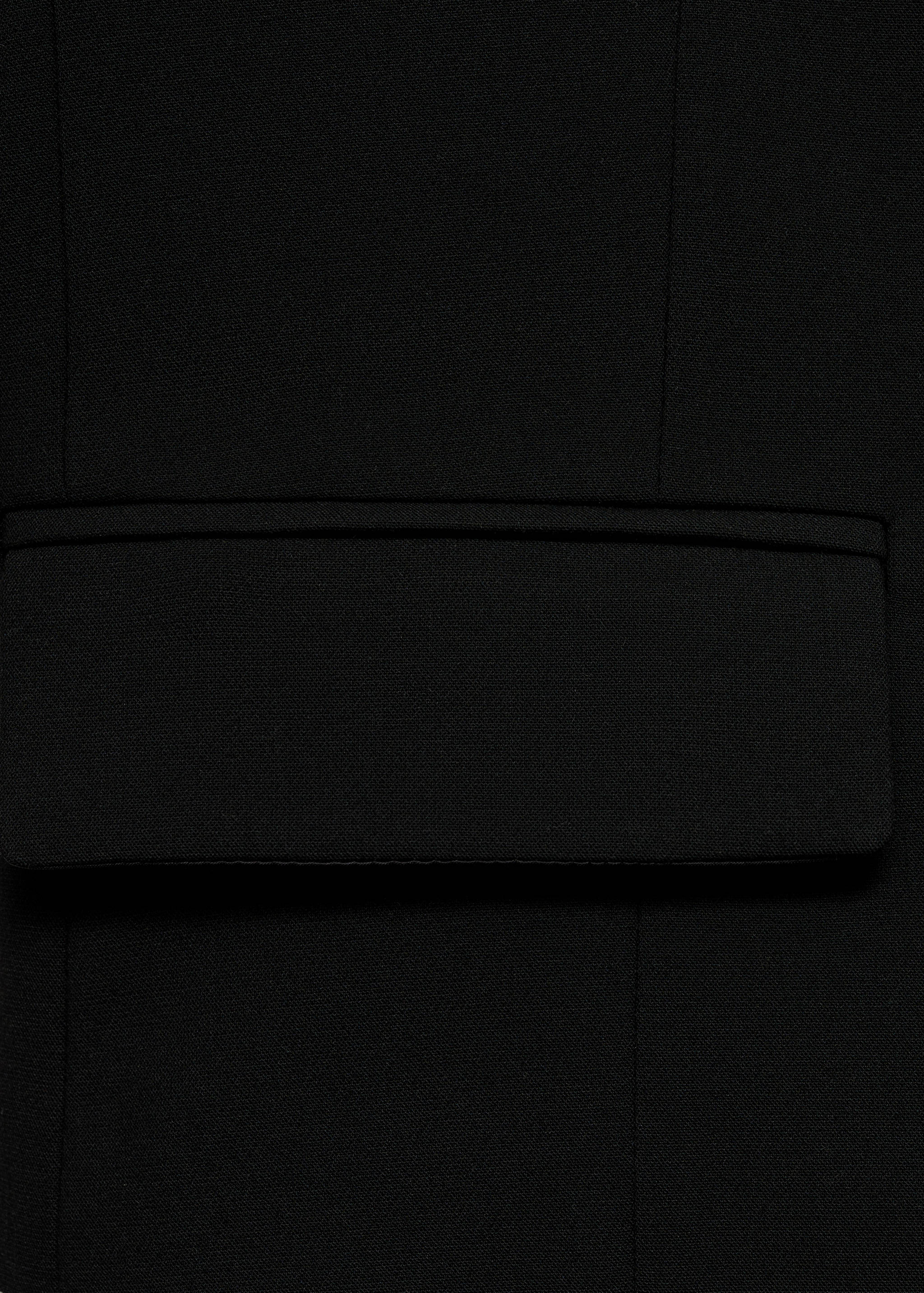 Blazer cropped com botões - Pormenor do artigo 0