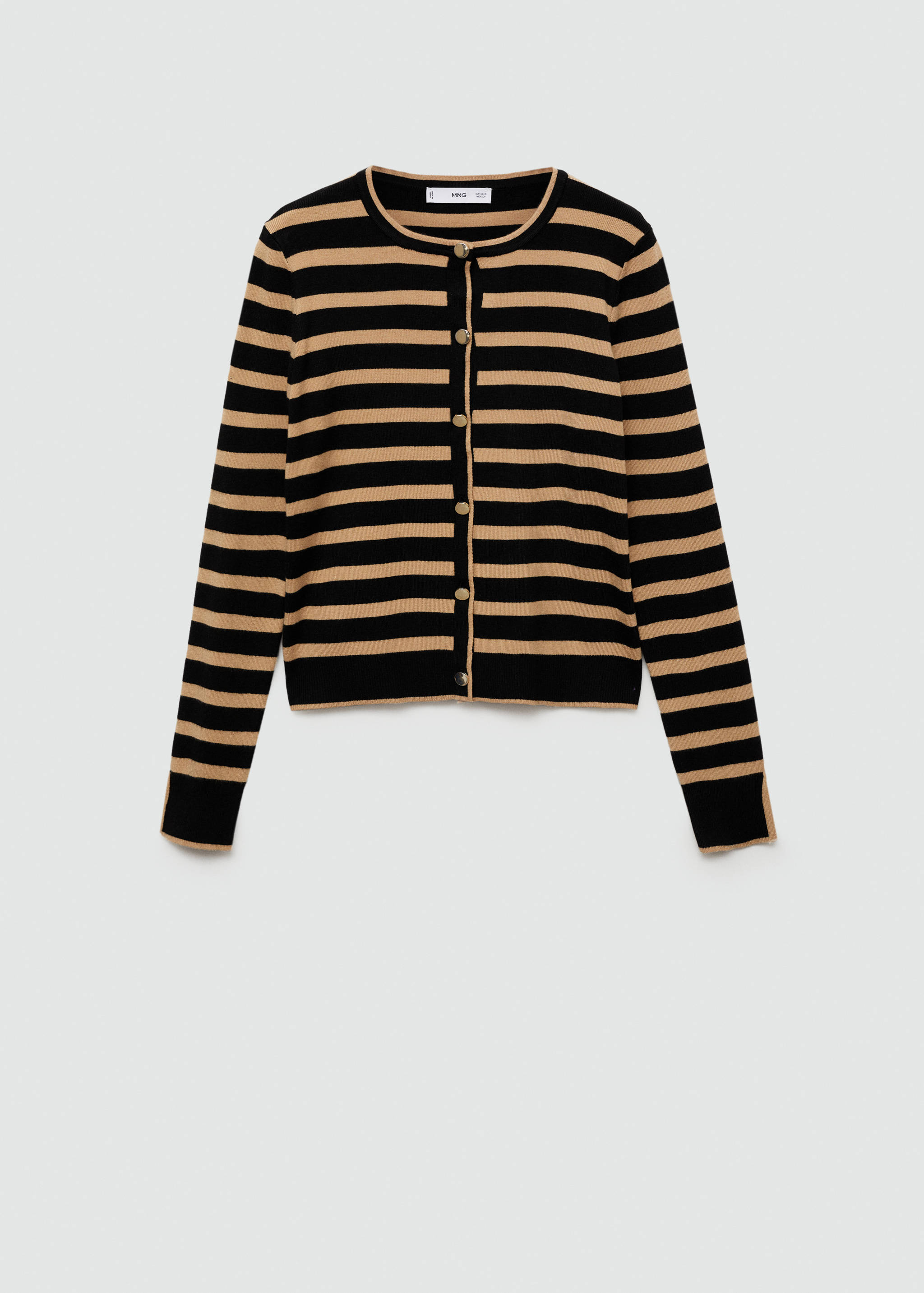 Button knit cardigan - Article without model