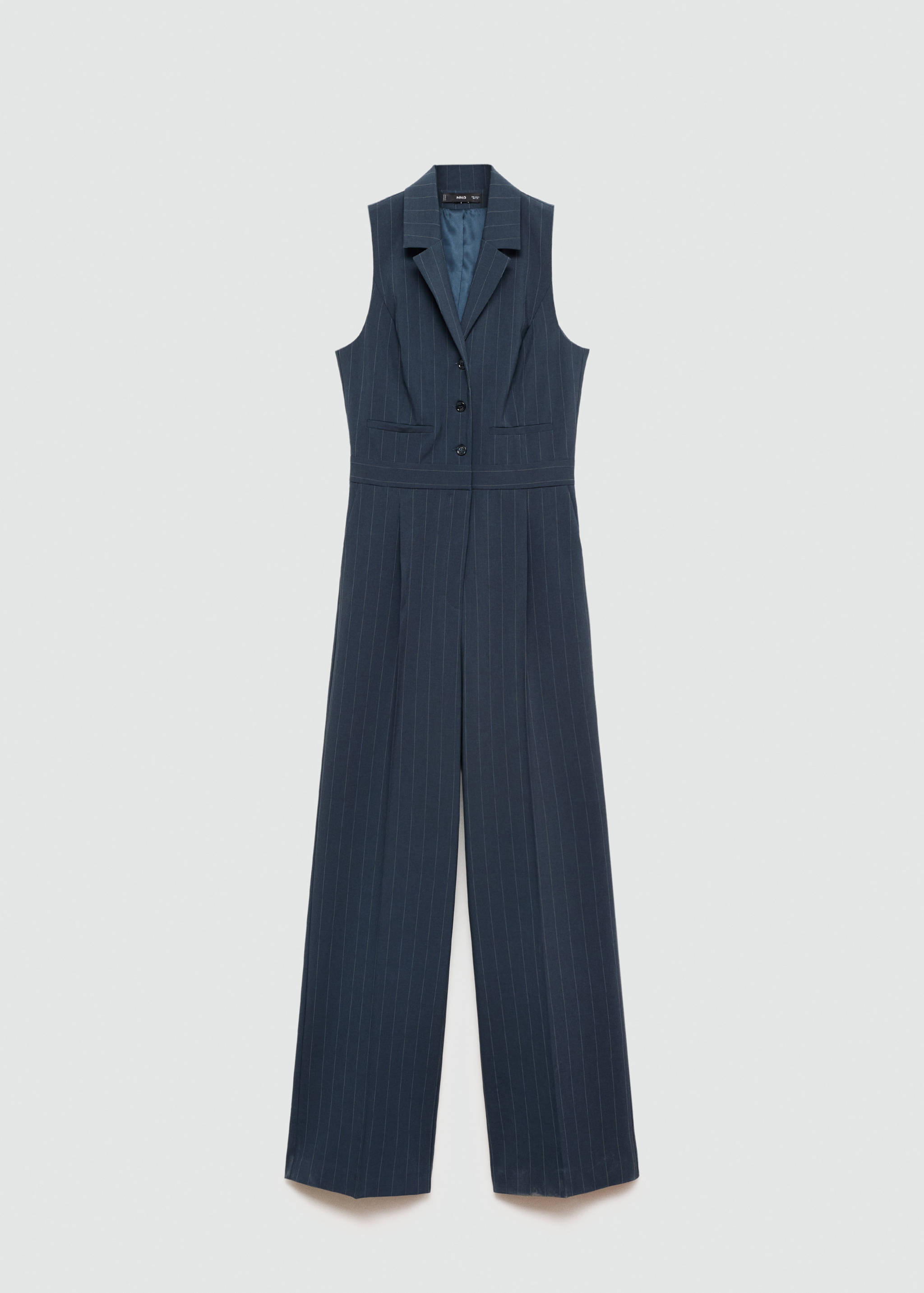 Long pinstripe jumpsuit - Article without model
