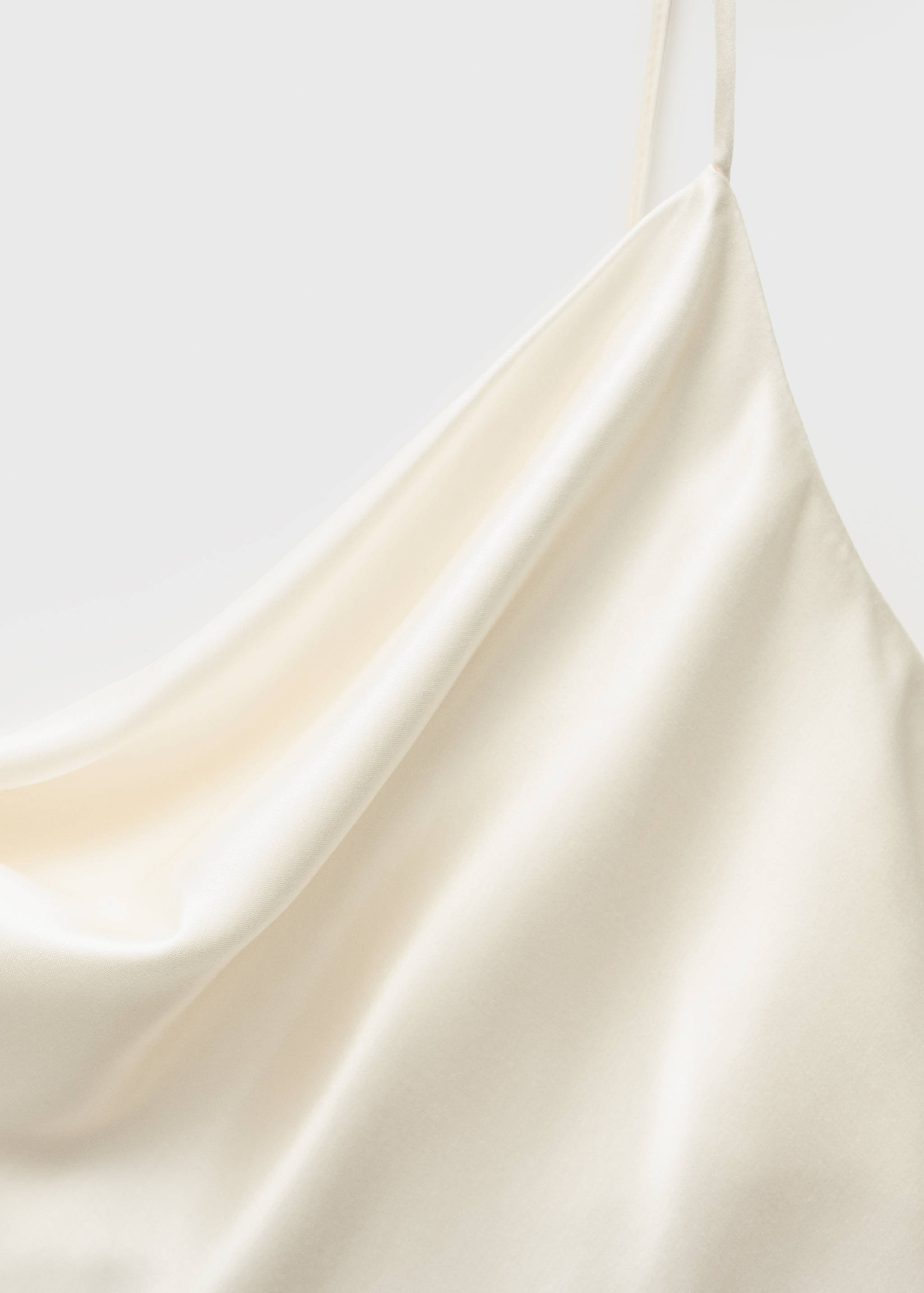 Silk satin top - Details of the article 8