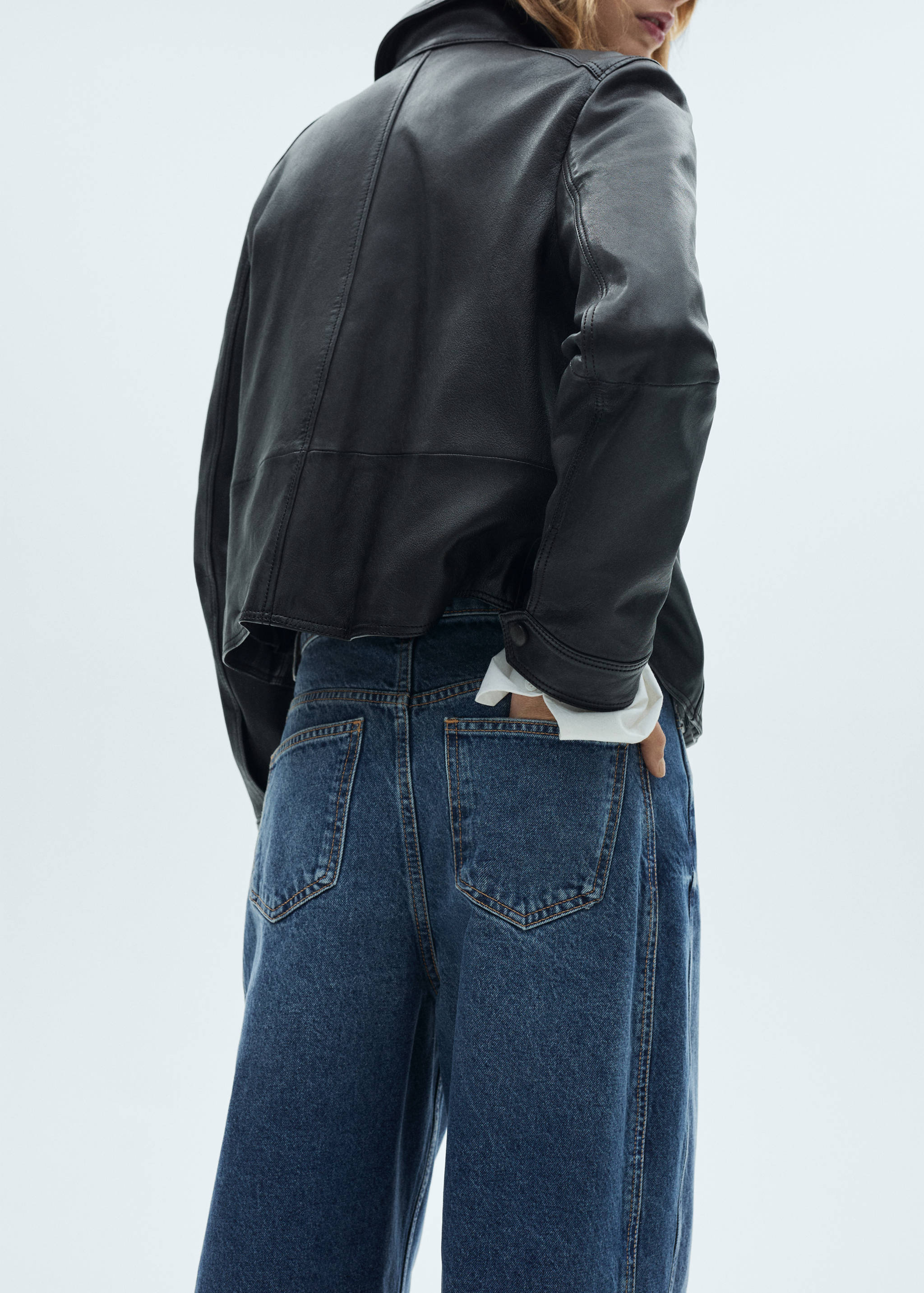 Jean balloon taille haute - Détail de l'article 6