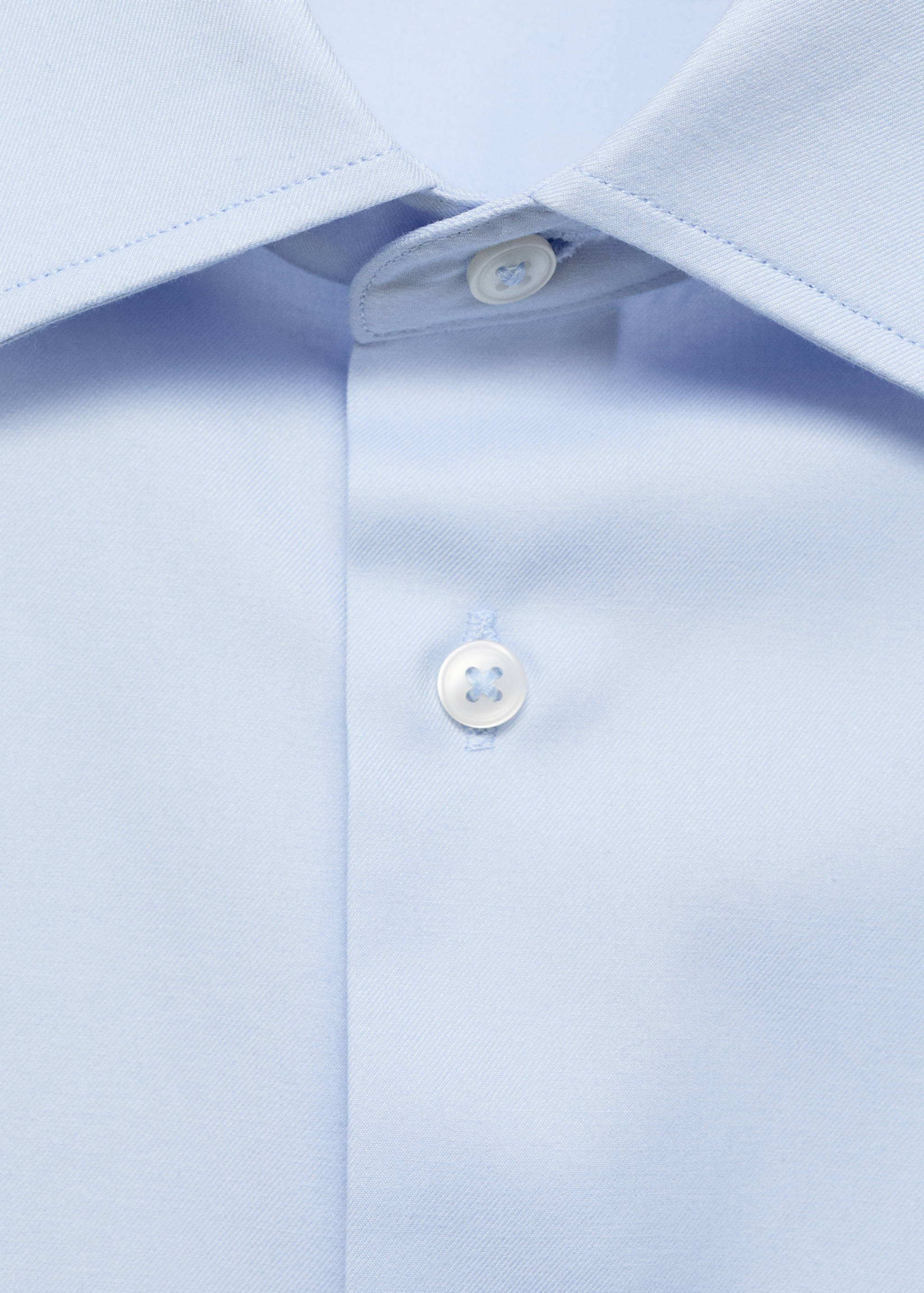 100% cotton twill regular-fit shirt - Details of the article 8