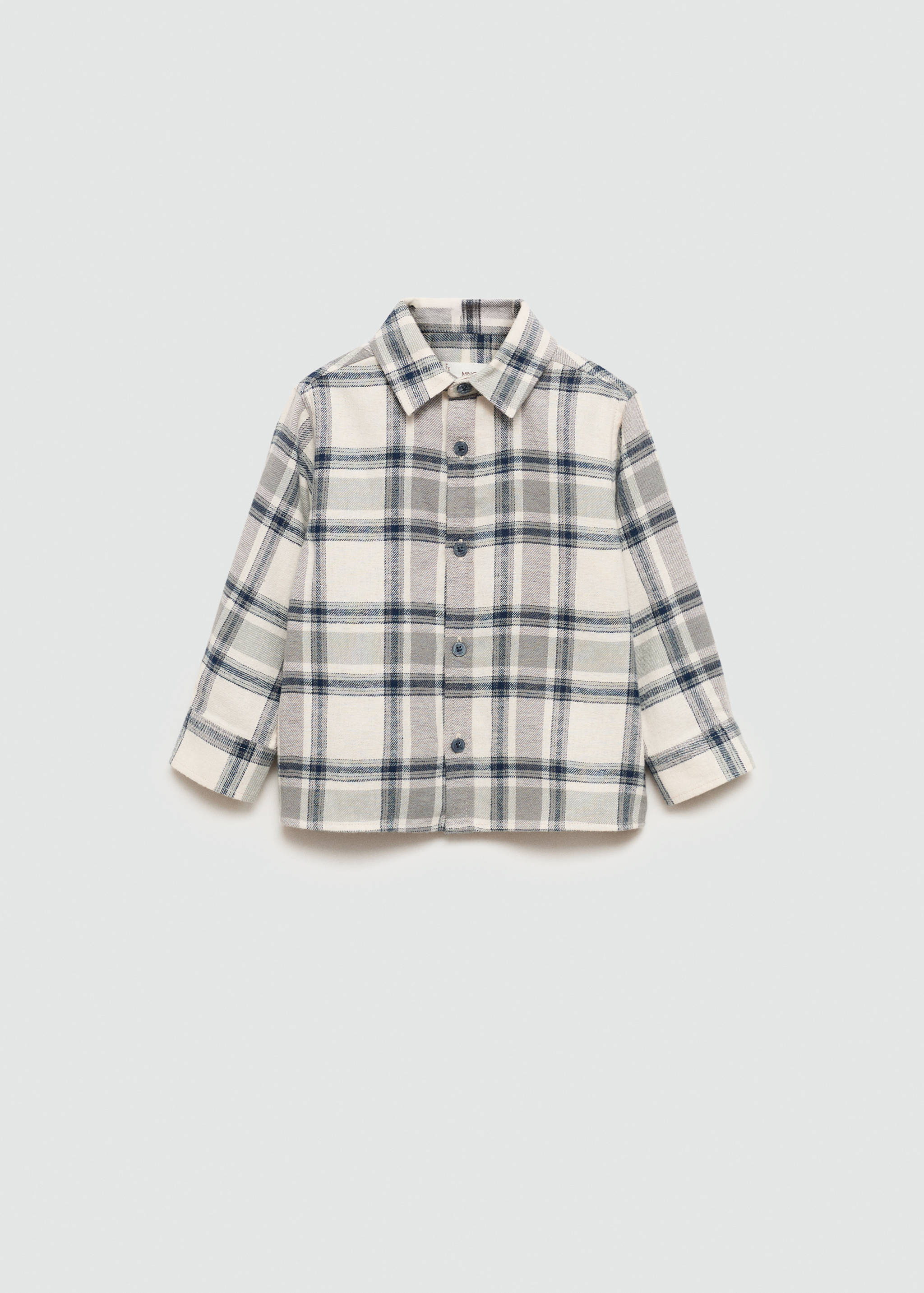 Chemise à carreaux en coton - Article sans modèle