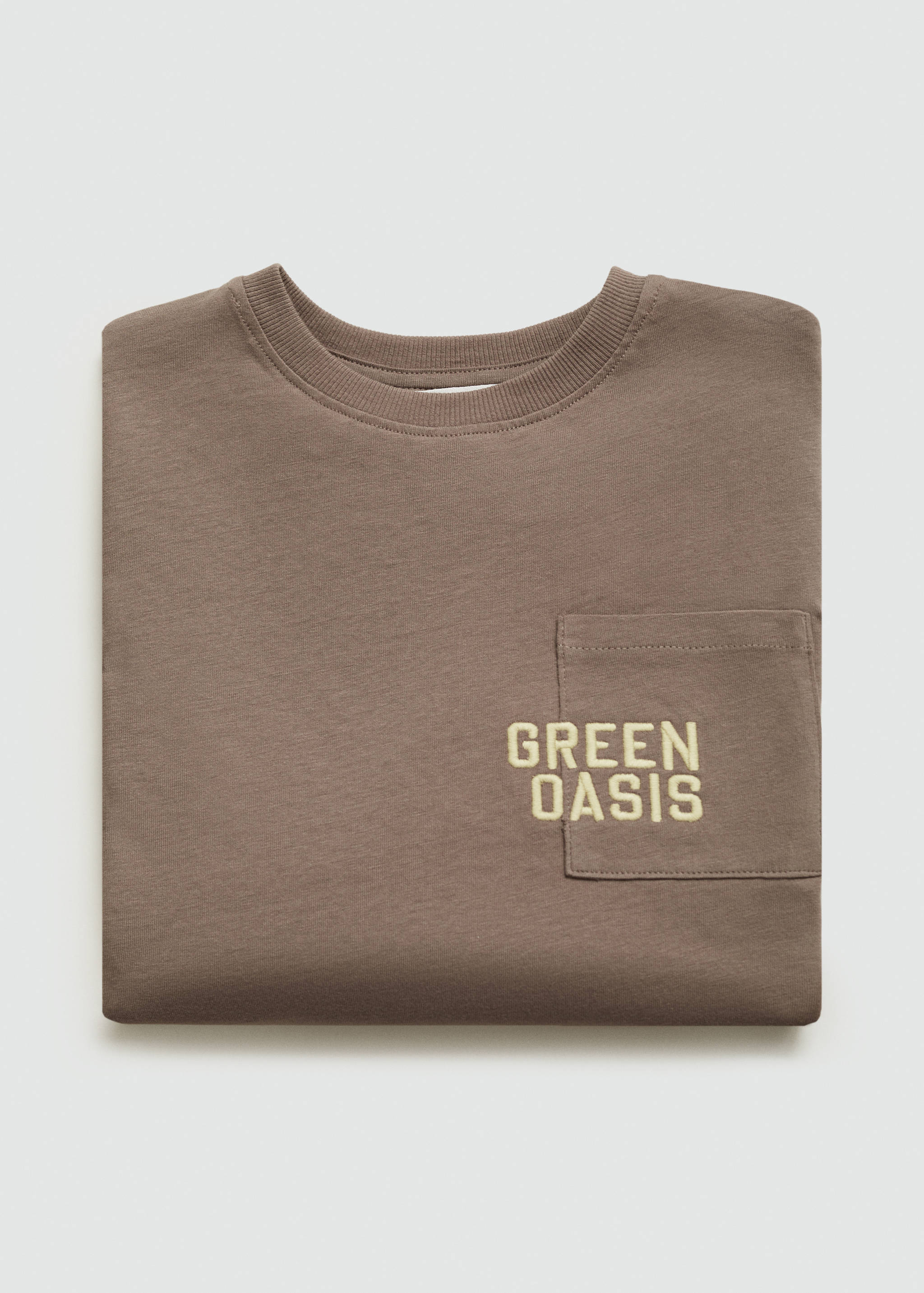 Långärmad t-shirt brodering - Detaljer om artikeln 0