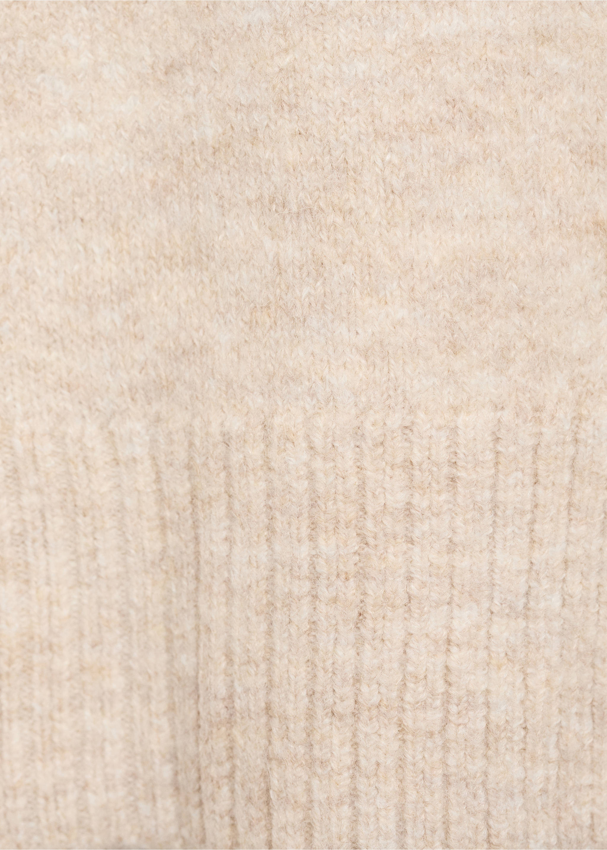 Càrdigan punt botons - Detall de l'article 0, Sorra. Ref: 77055984-00.