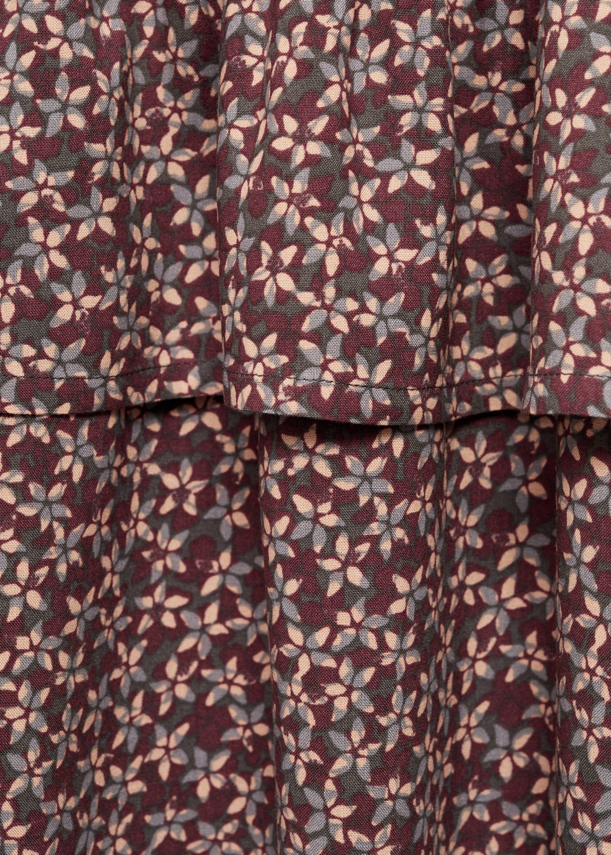 Robe à fleurs volantée - Détail de l'article 0