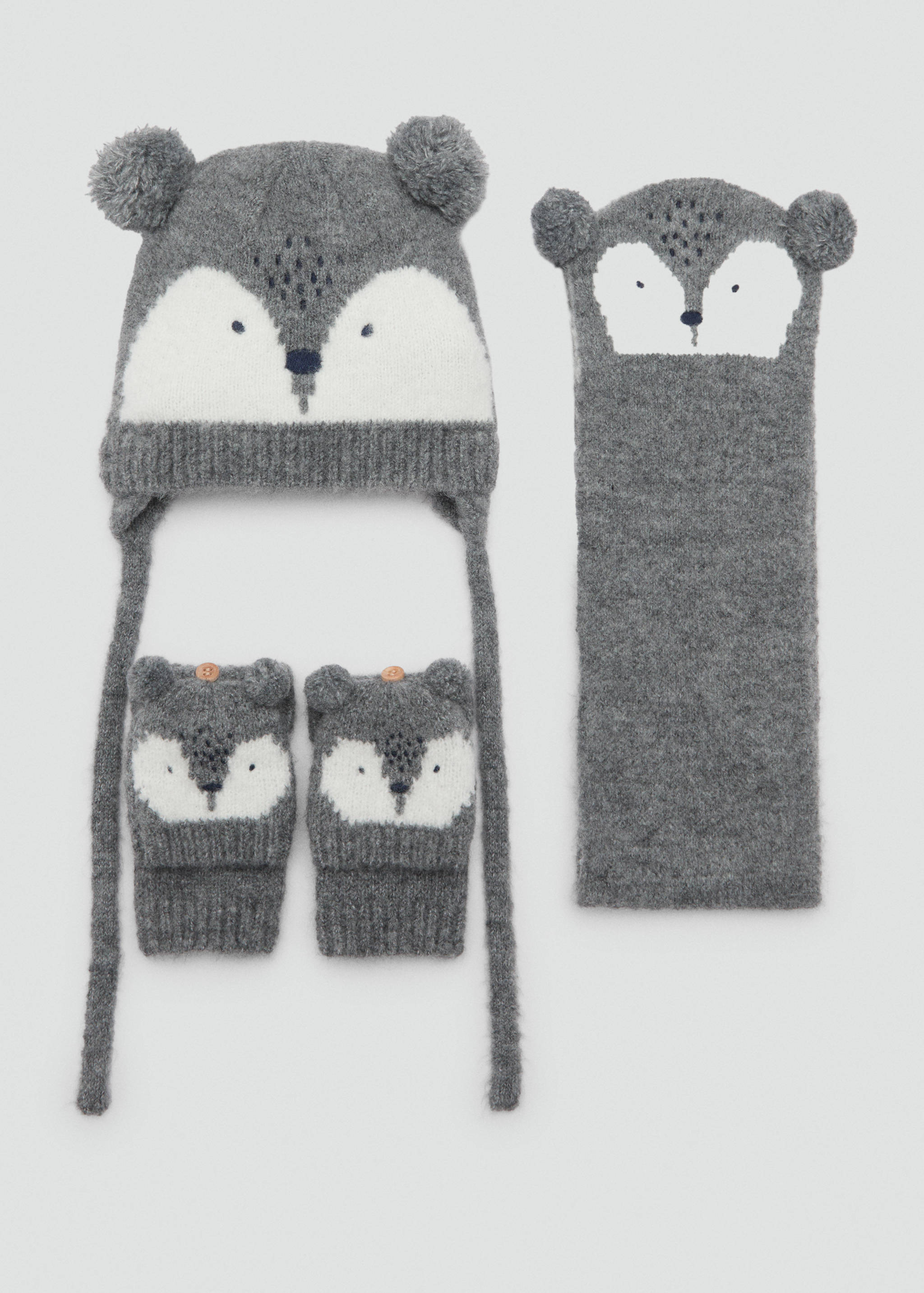 Raccoon scarf - Details of the article 1
