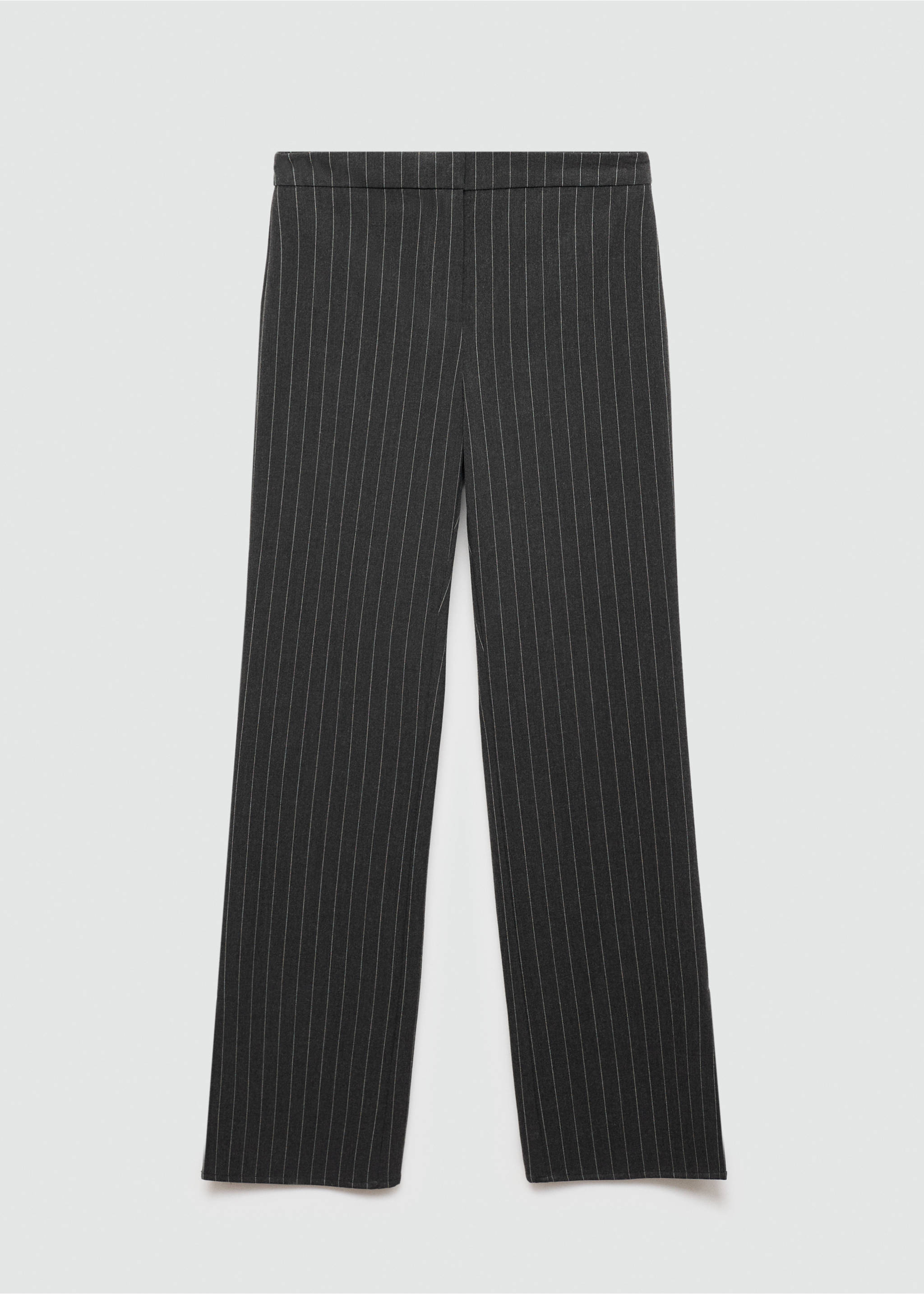 Striped suit trousers - Article without model, Grey. Ref: 77056000-00.