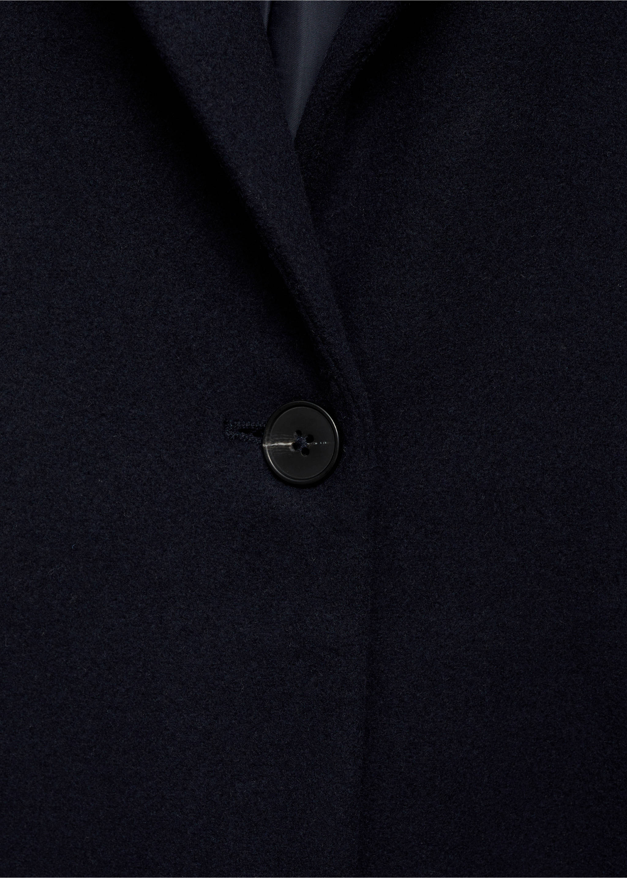 Tuchmantel mit Taschen - Detail des Artikels 8, Dunkles Marineblau. Ref: 77056337-00.