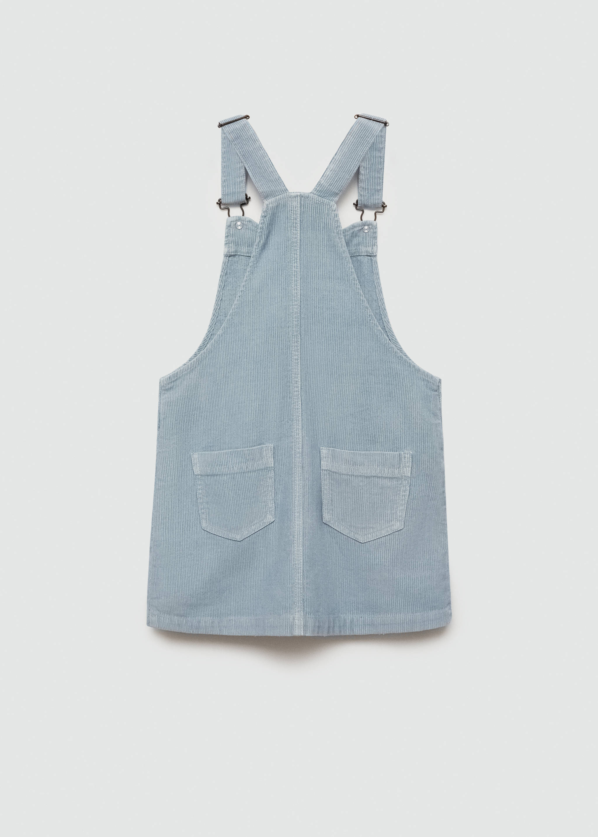 Corduroy pinafore with pockets - Reverse of the article