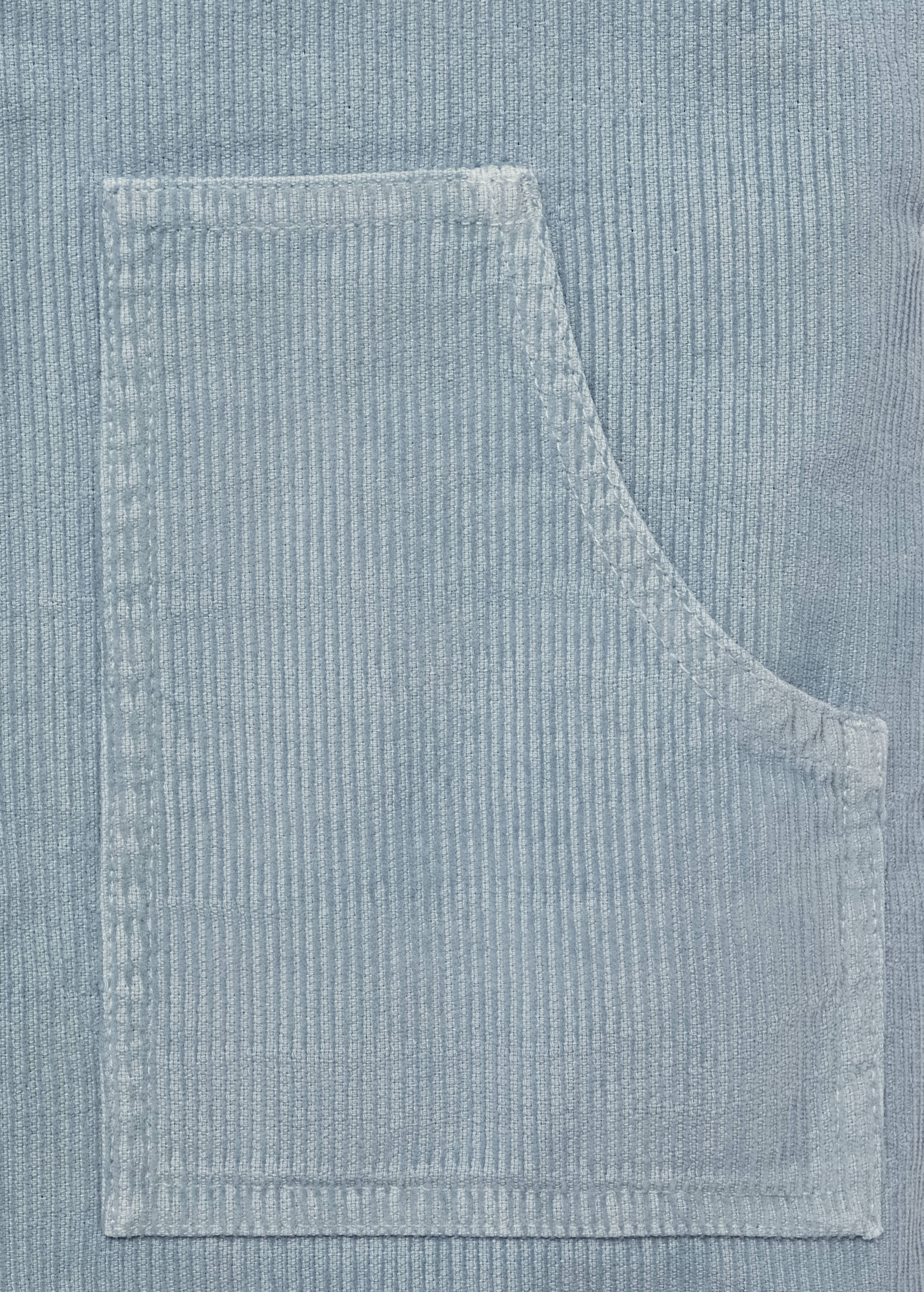 Corduroy pinafore with pockets - Details of the article 0