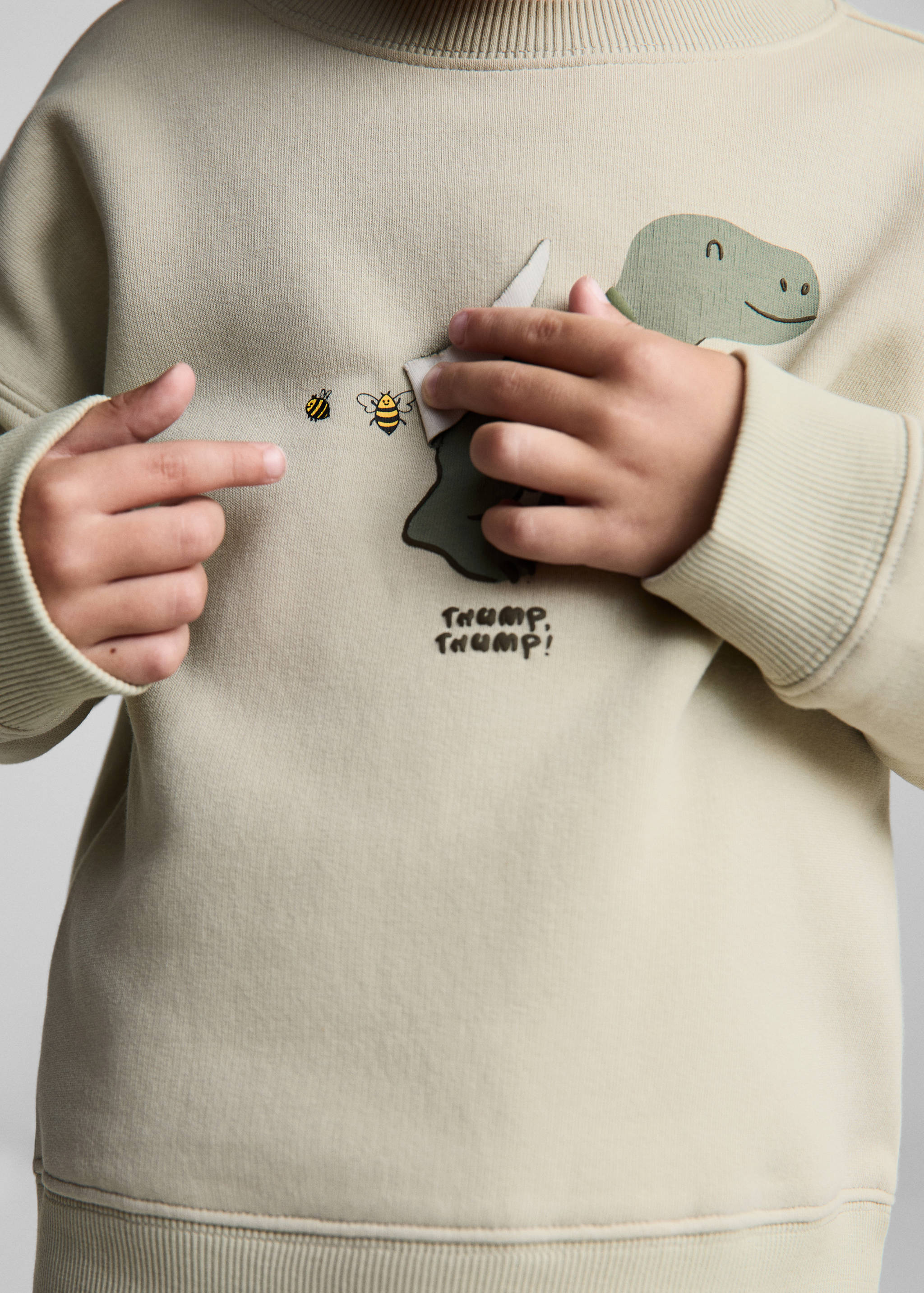 Animal-print sweatshirt - Details of the article 6