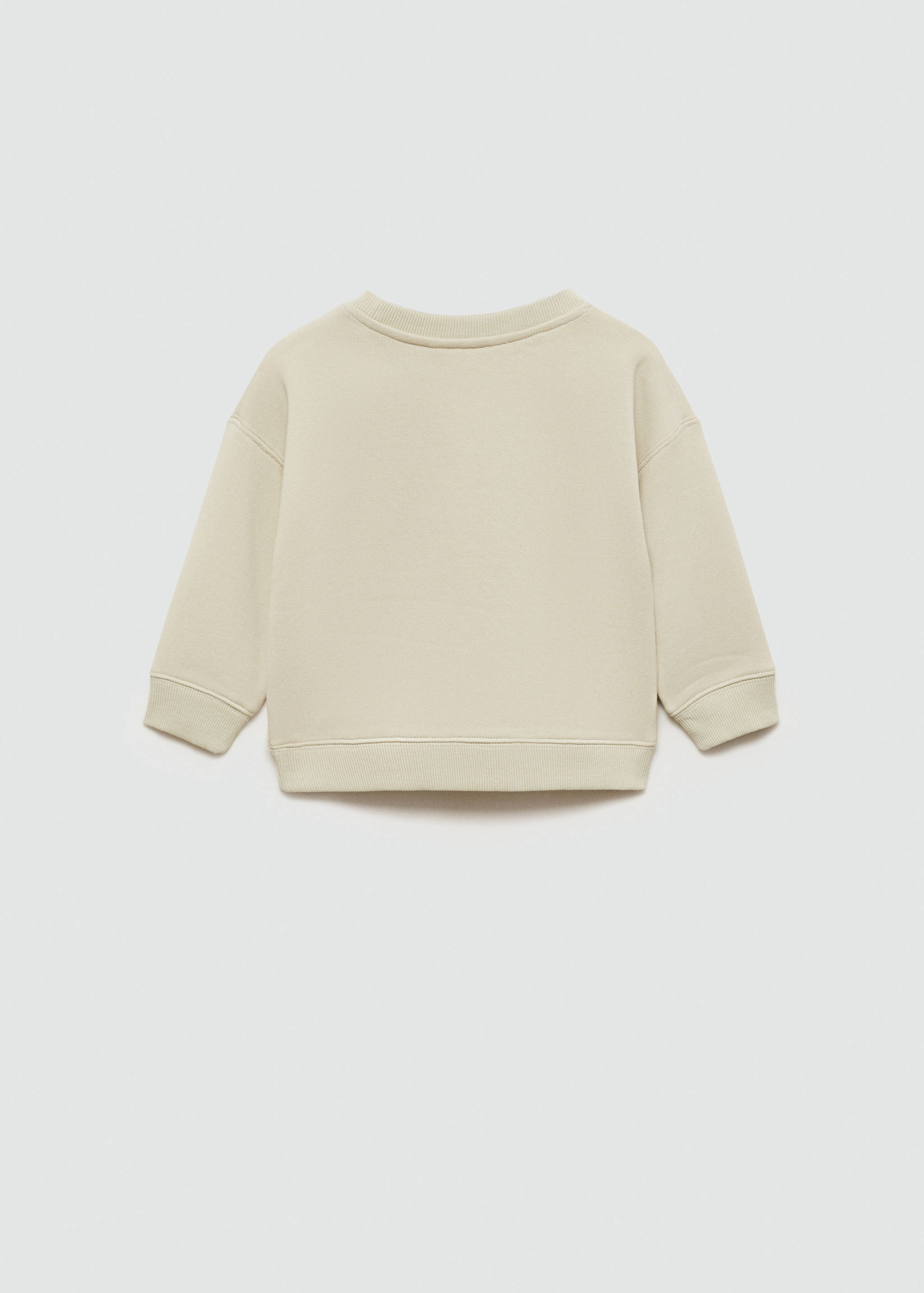 Animal-print sweatshirt - Reverse of the article