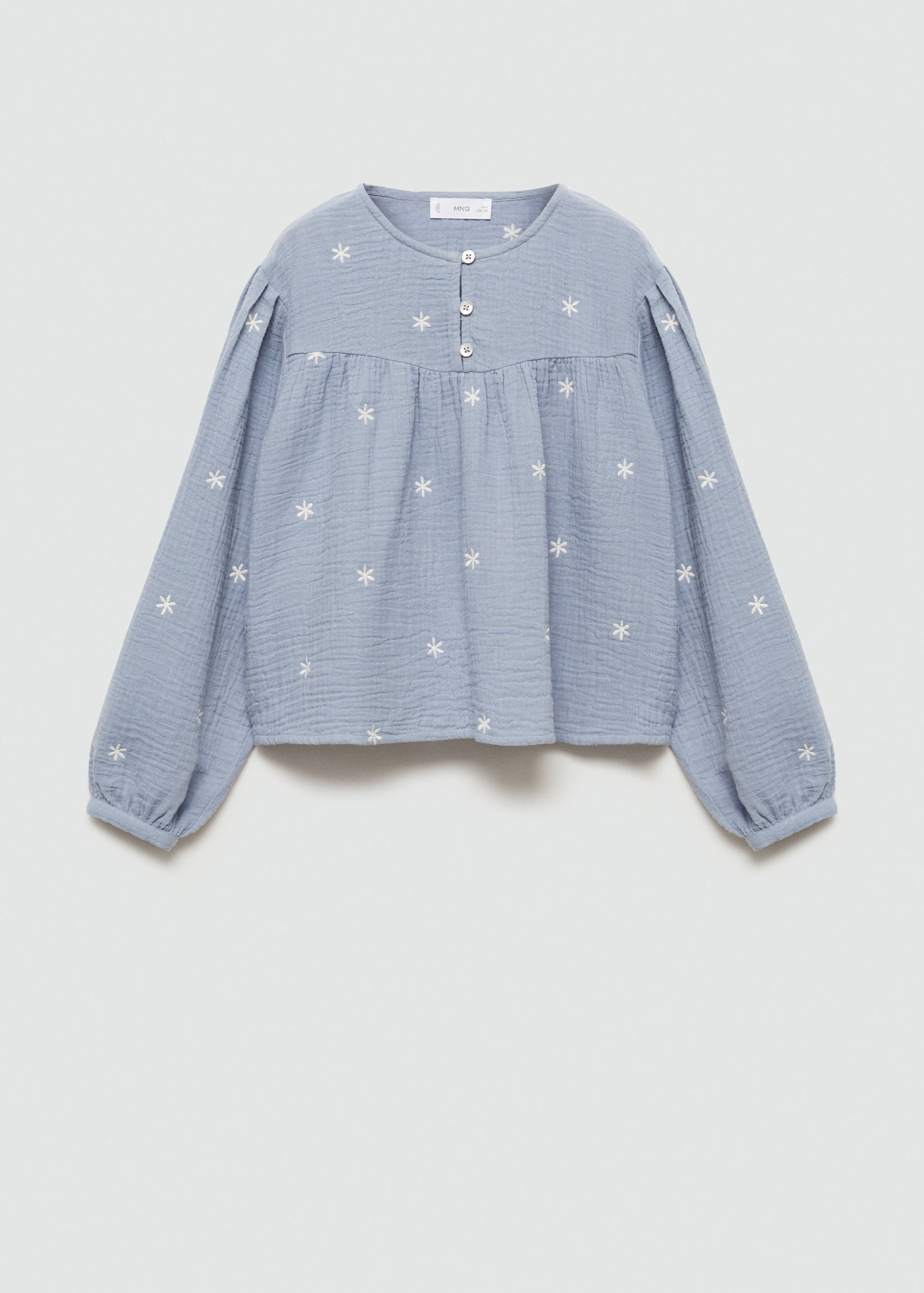 Bluse mit Stickverzierungen - Artikel ohne Model