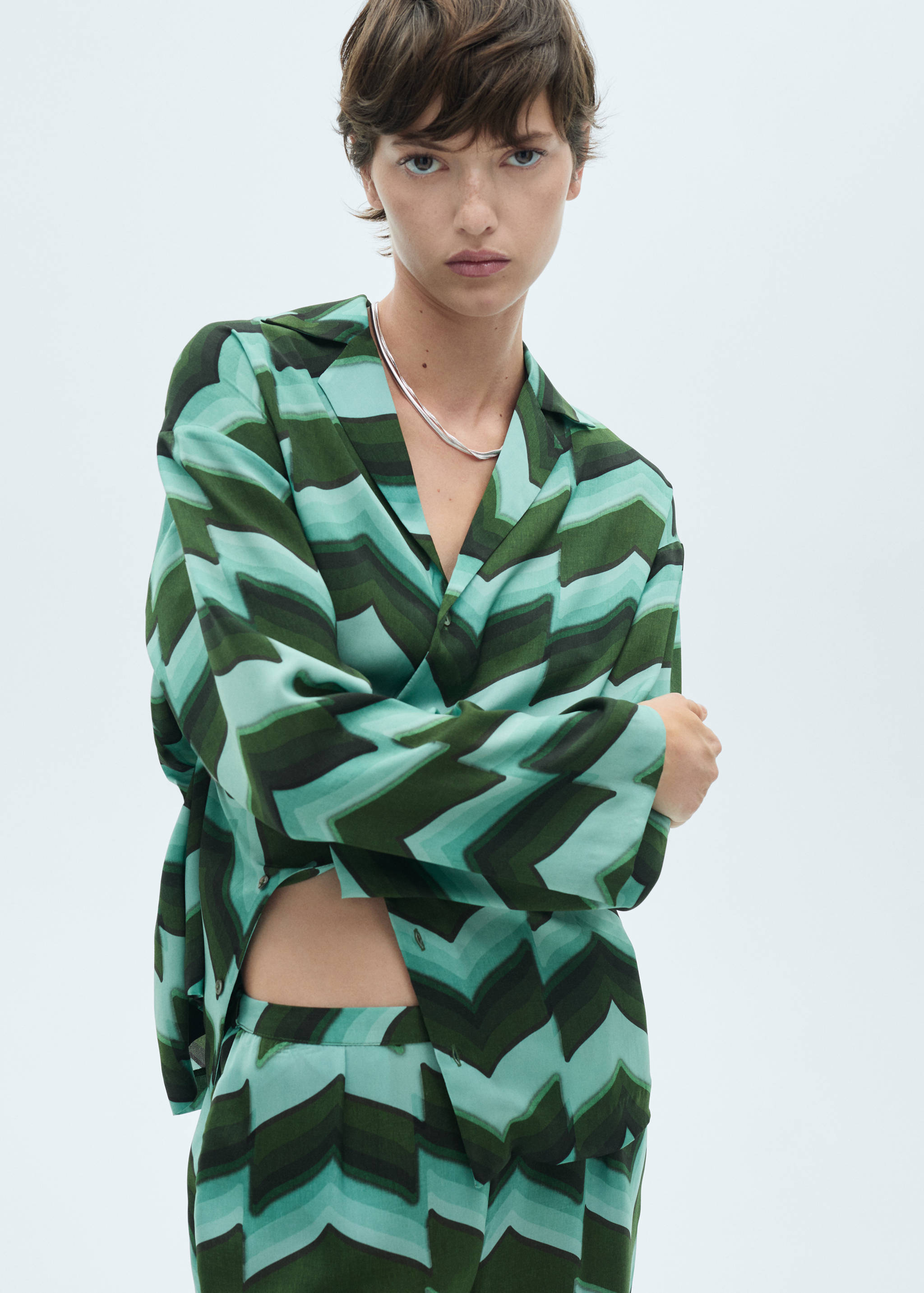 Pantaloni diritti stampati - Dettaglio dell'articolo 1