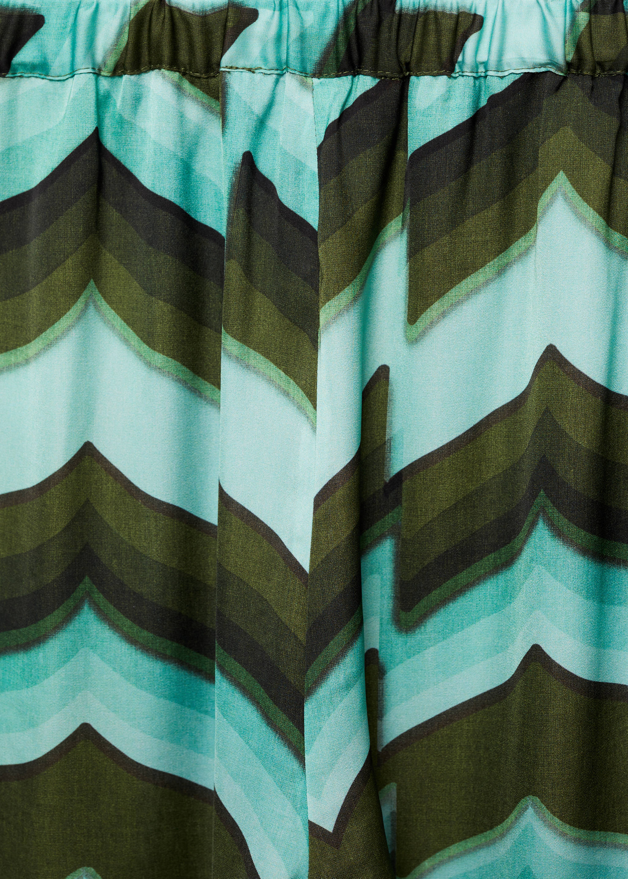 Pantaloni diritti stampati - Dettaglio dell'articolo 0