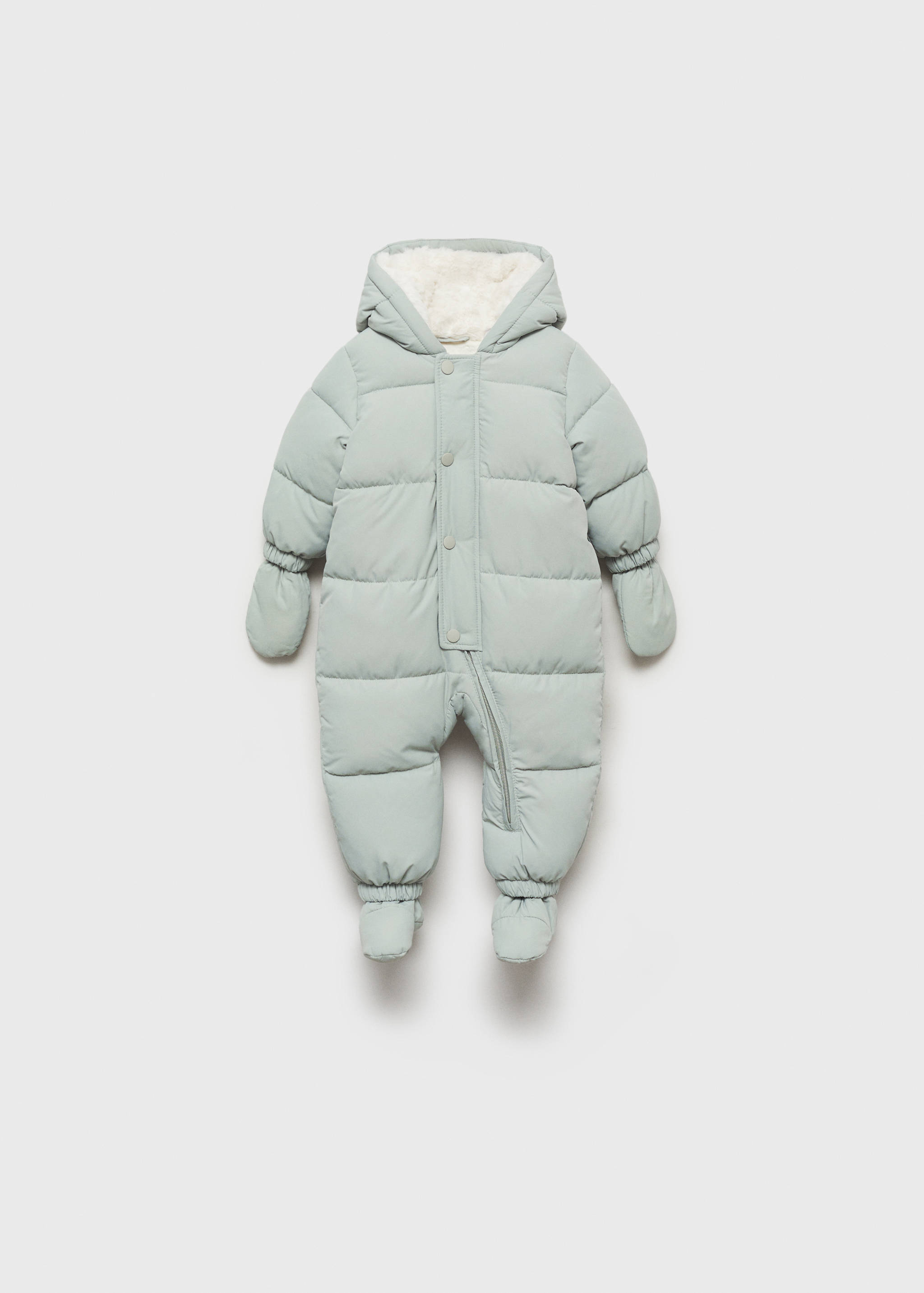 Fur-effect one piece suit - Article without model