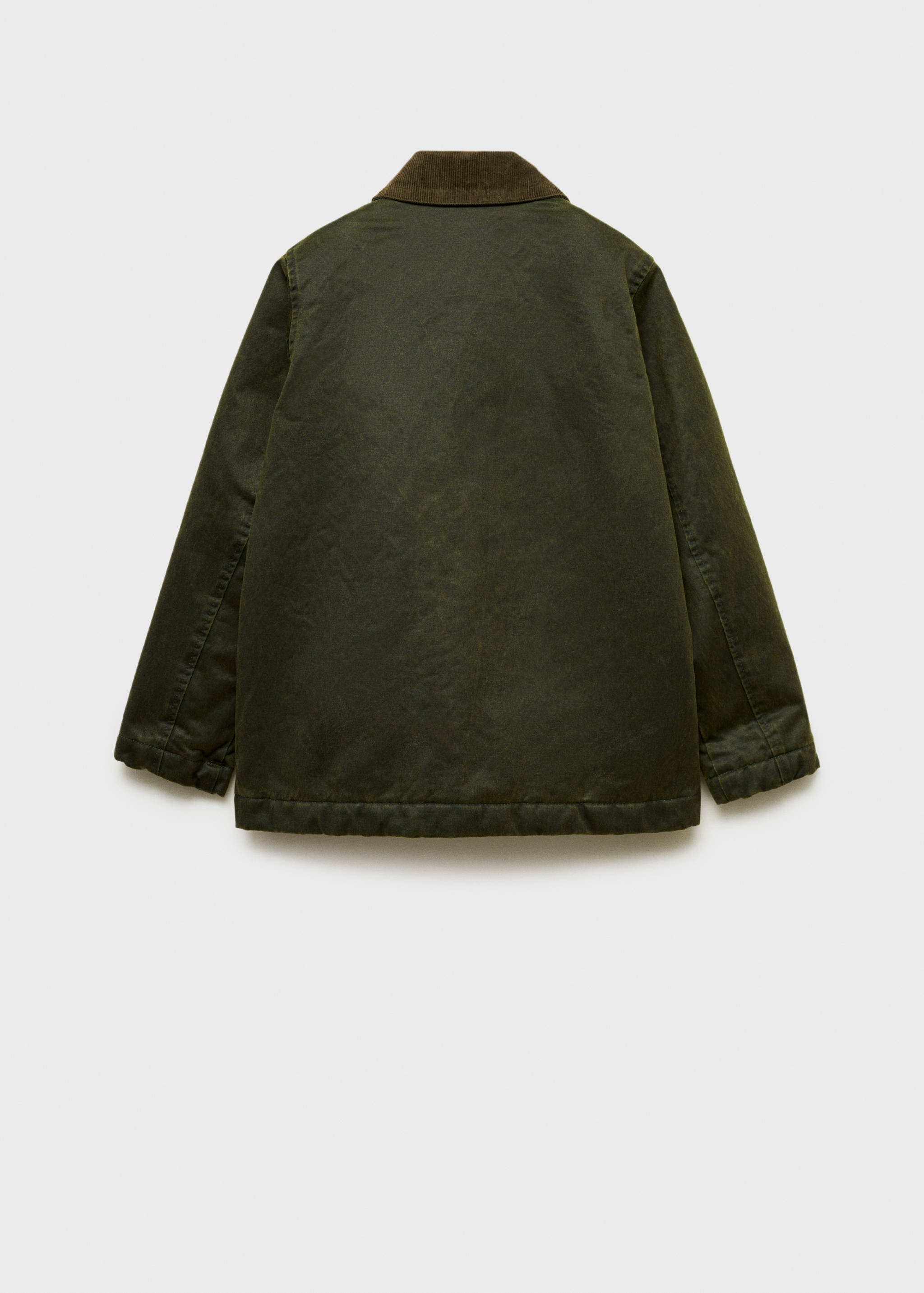 Parka efecto encerado - Reverso del artículo