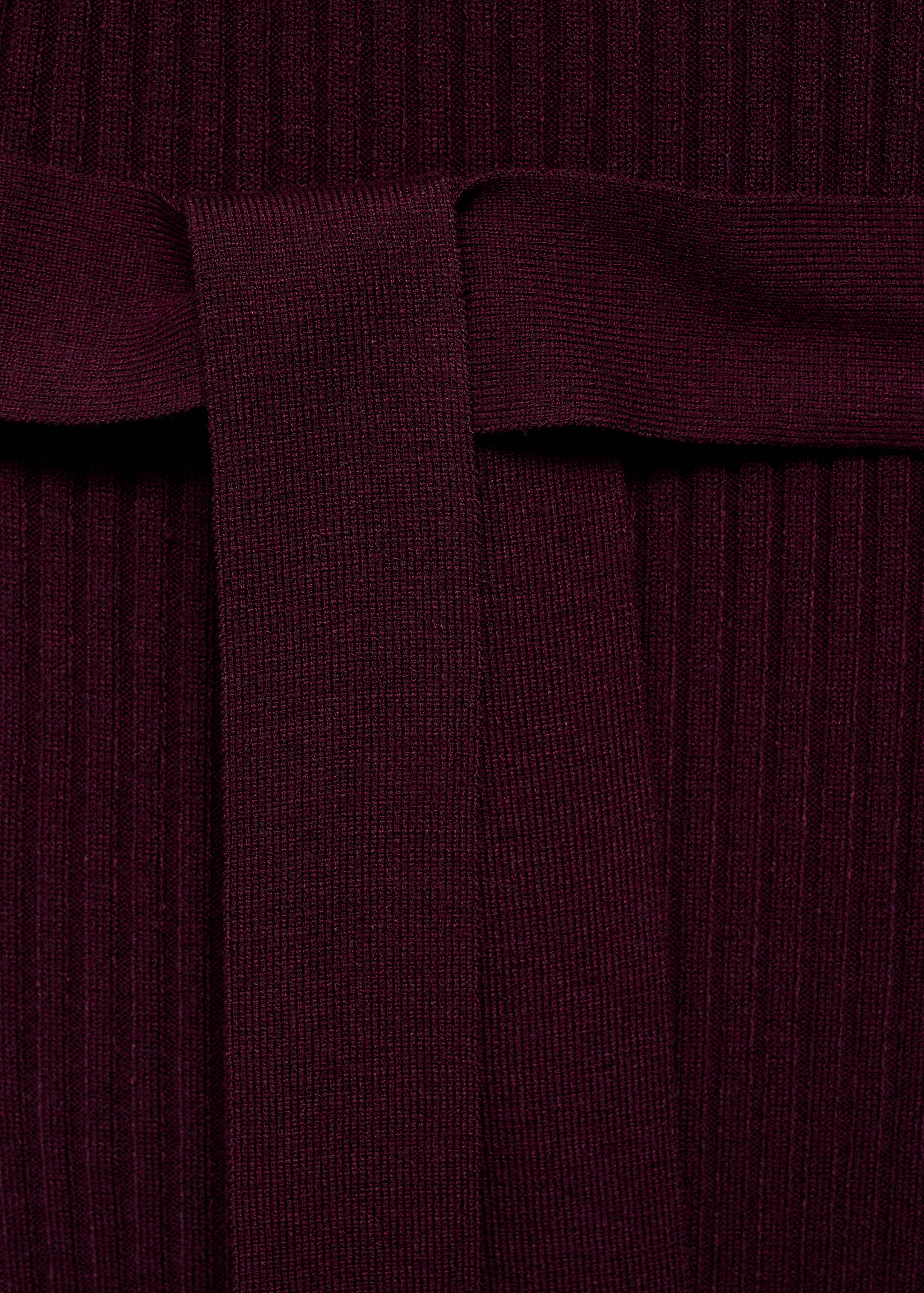 Ribbed knit dress - Details of the article 0