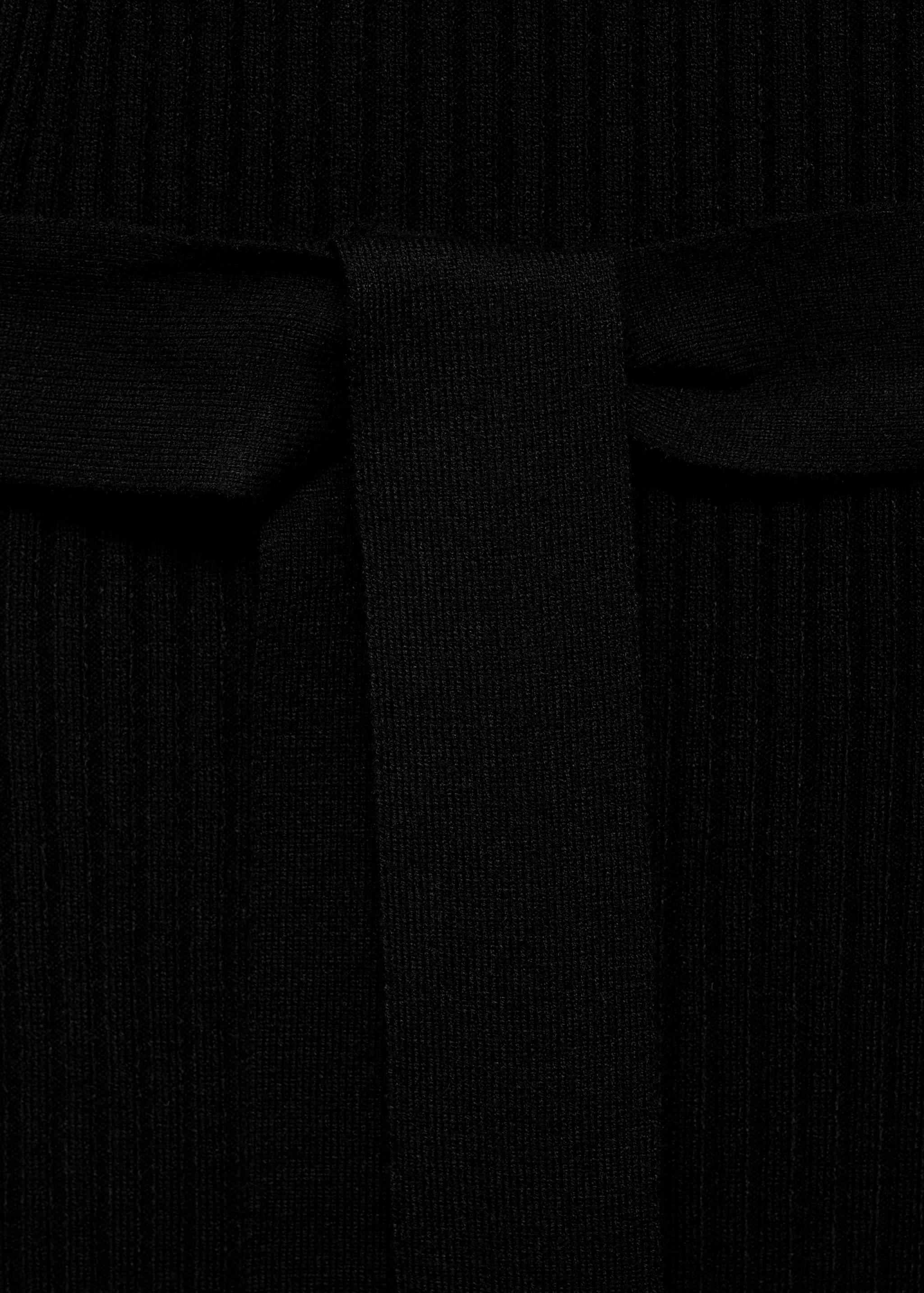 Ribbed knit dress - Details of the article 0