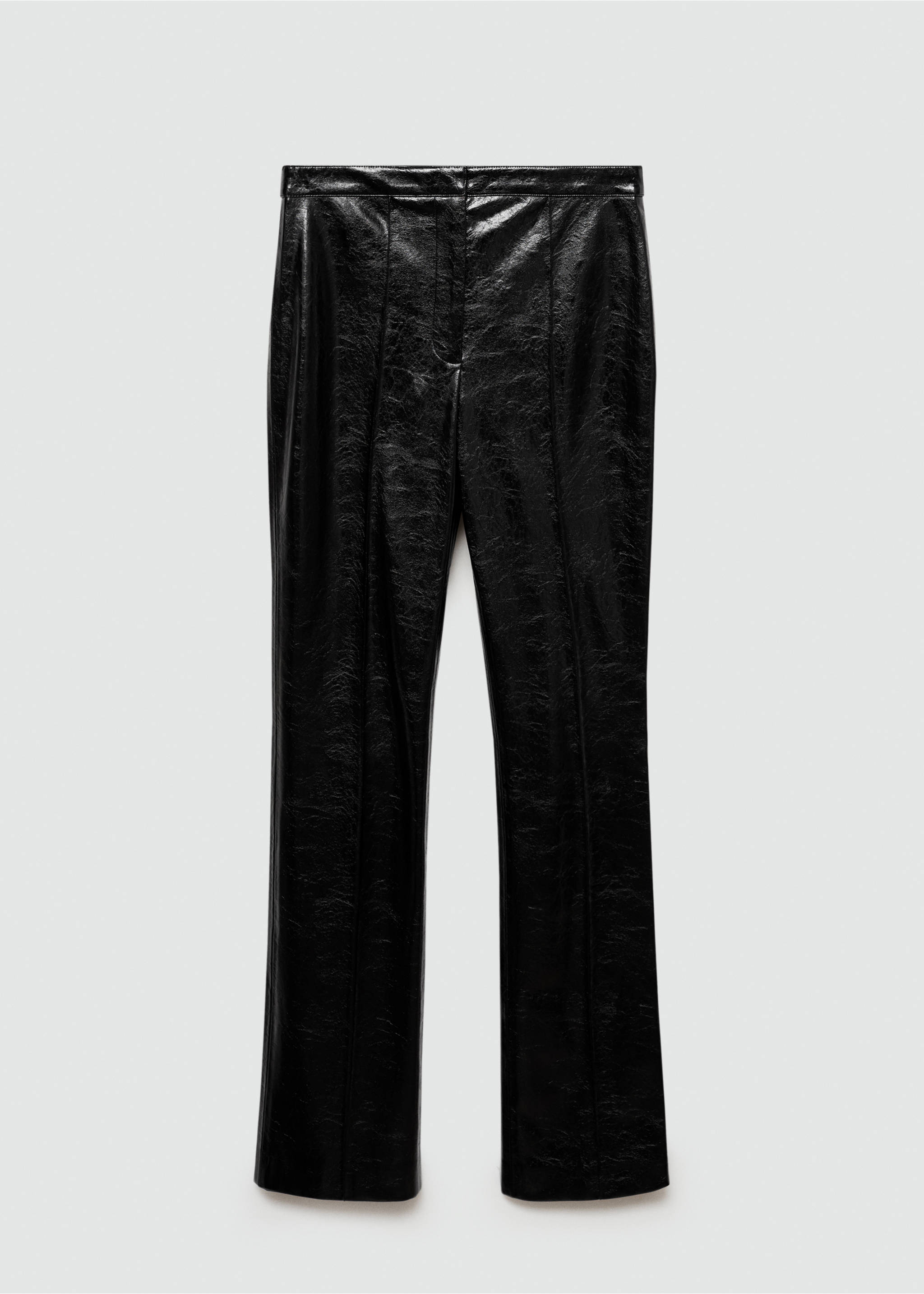 Skinny-Hose mit Leder-Effekt - Artikel ohne Model, Schwarz. Ref: 77056723-00.