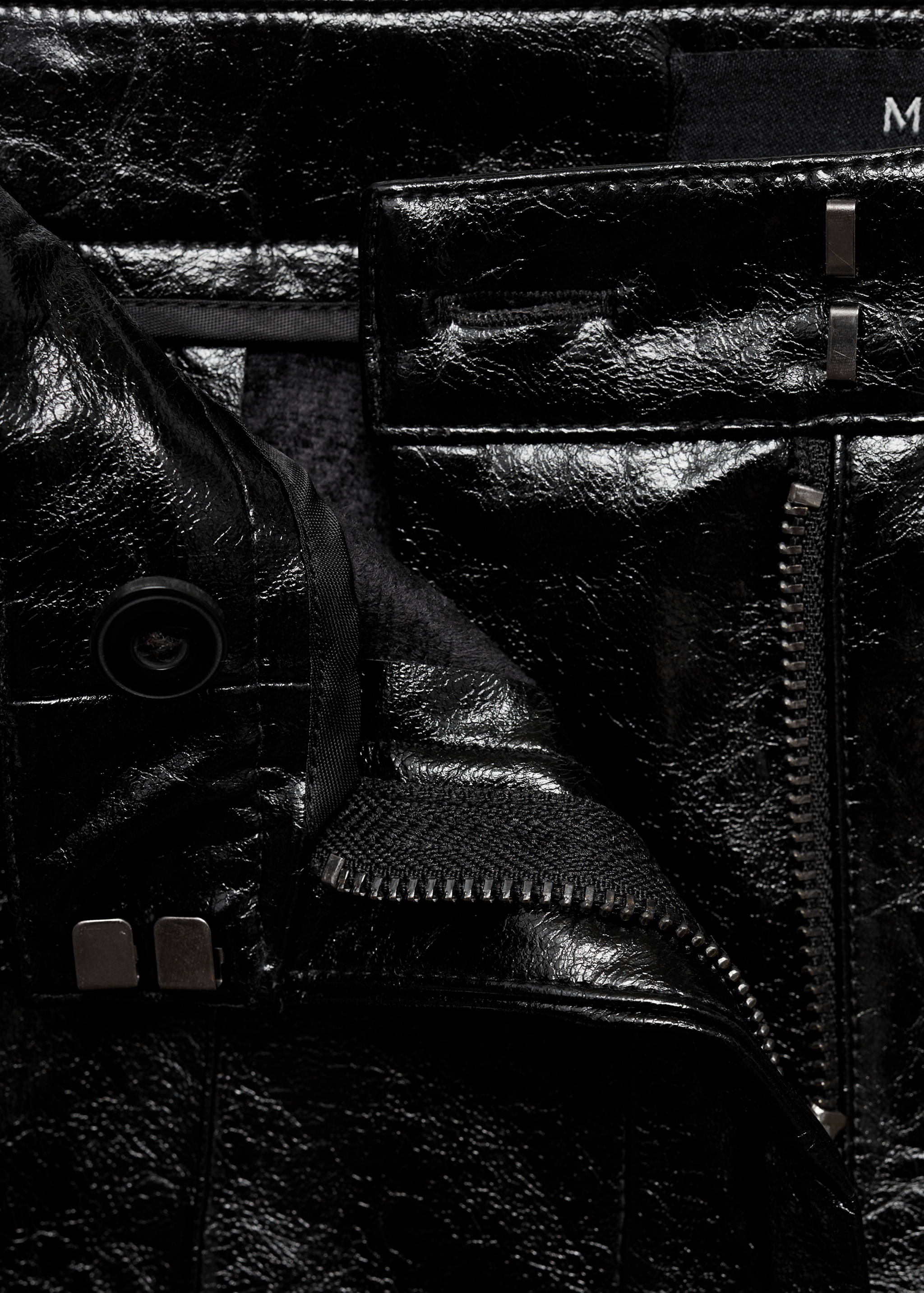 Skinny hlače od umjetne kože - Detalji artikla 8