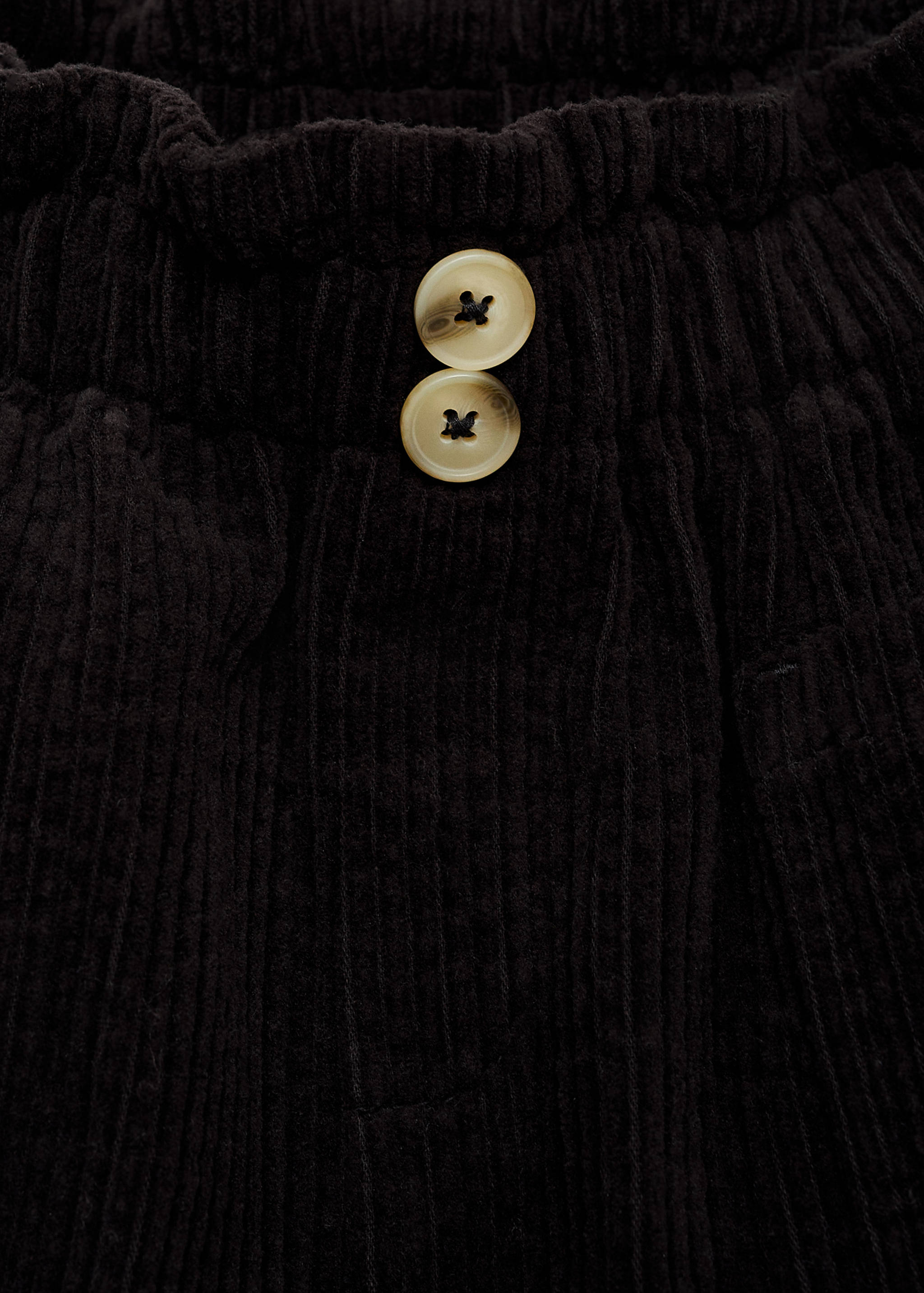 Paperbag-Shorts aus Cord - Detail des Artikels 8