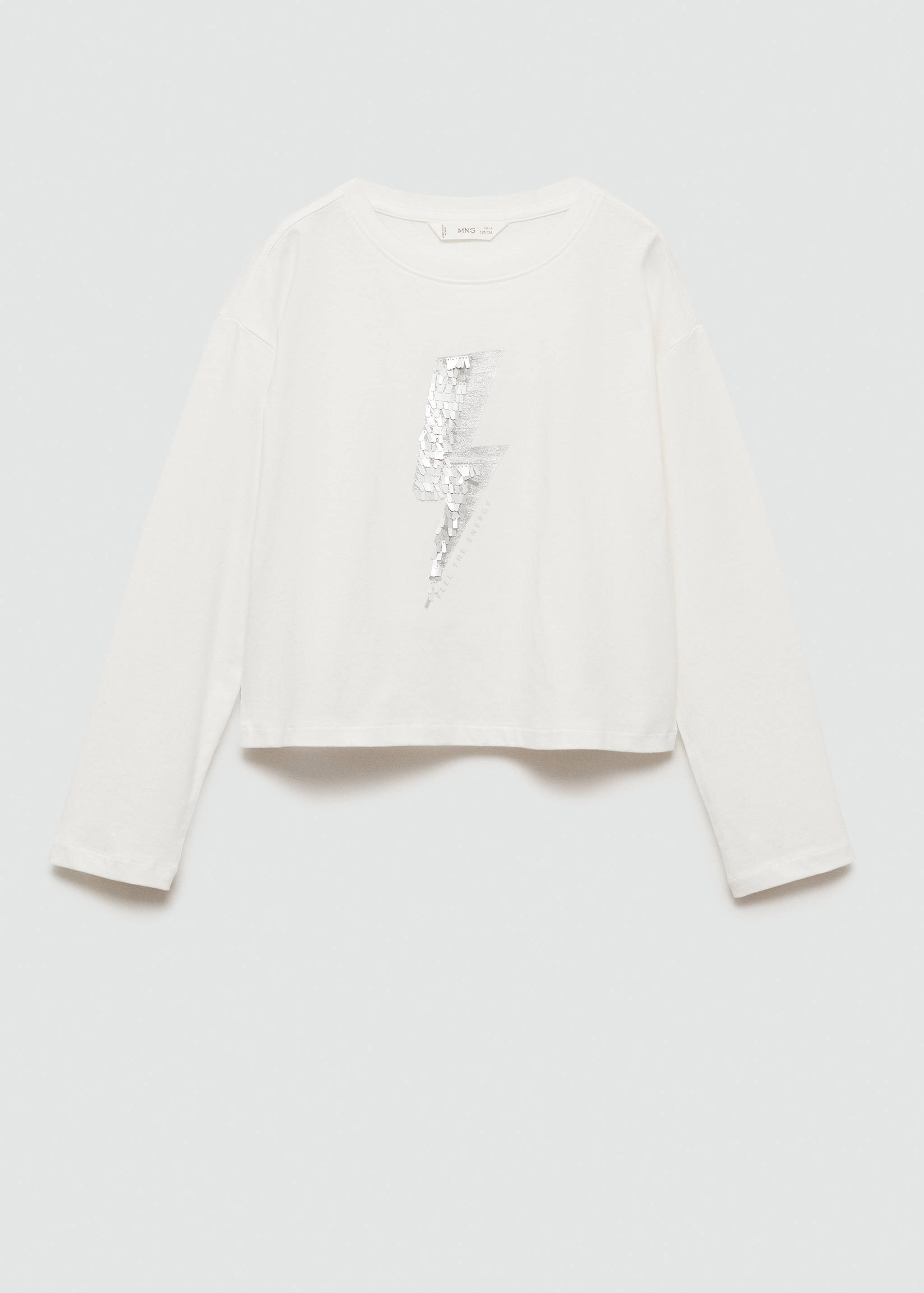 Sequin print T-shirt - Article without model