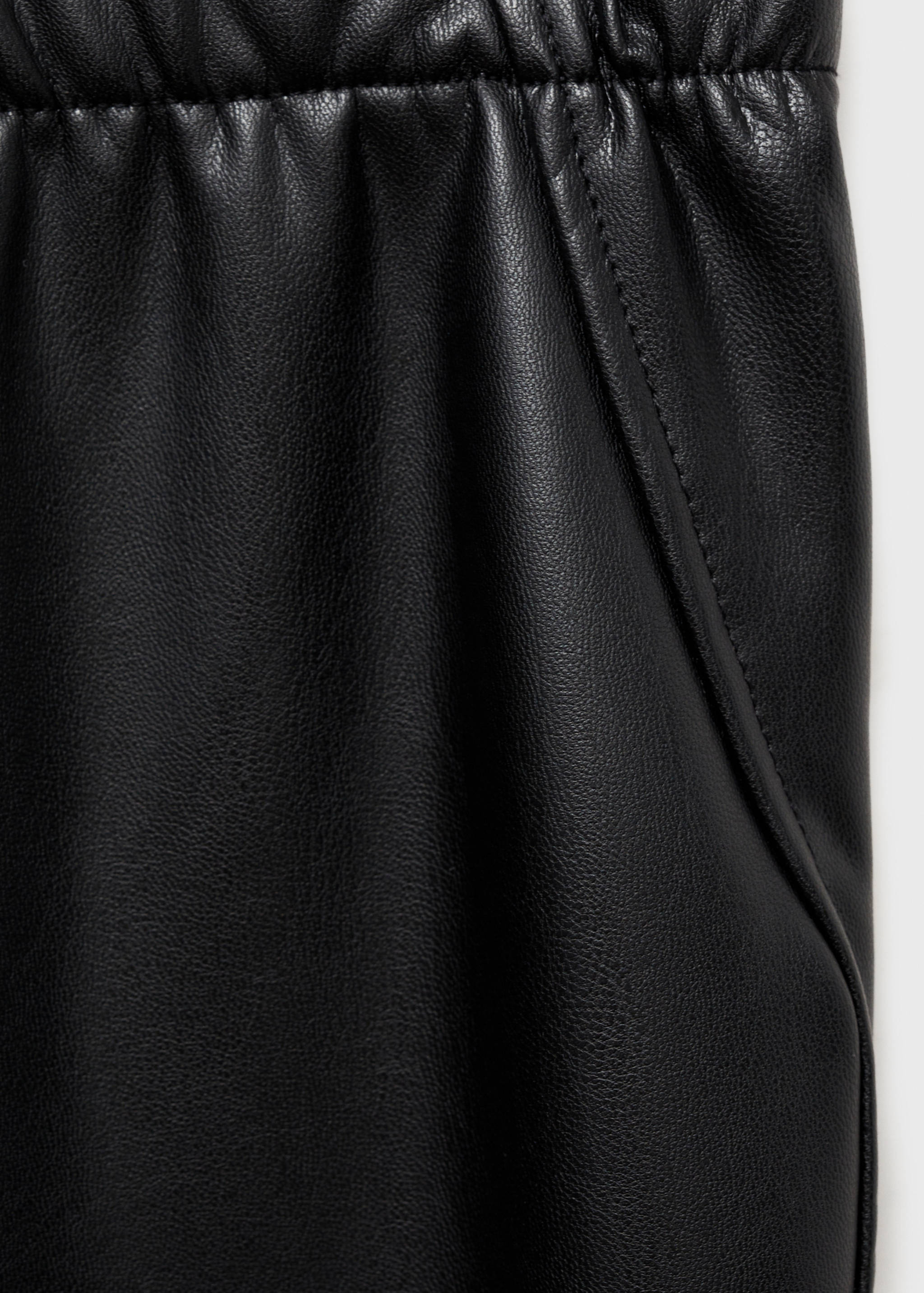 Faux-leather leggings - Details of the article 8
