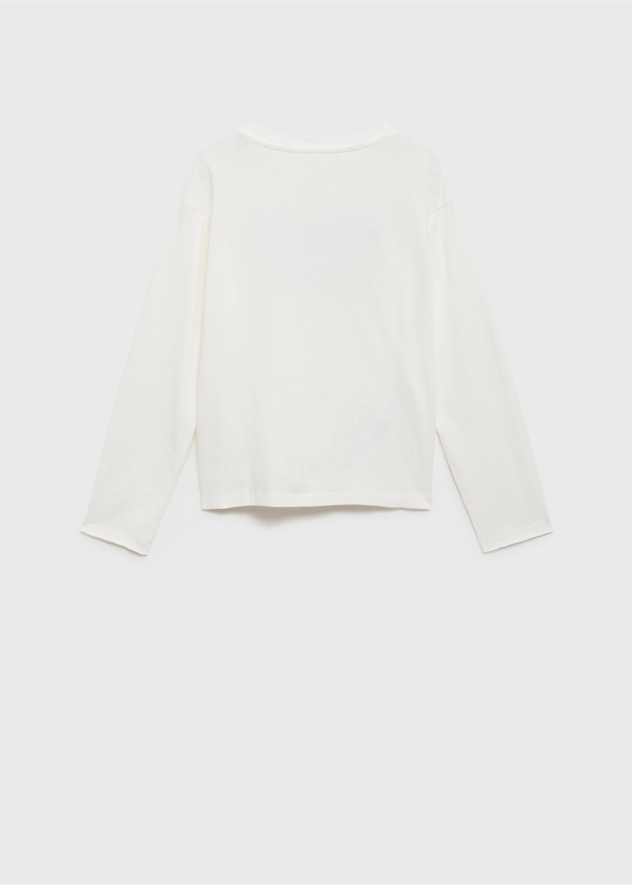 Studded print T-shirt - Reverse of the article, Off White. Ref: 77056734-00.