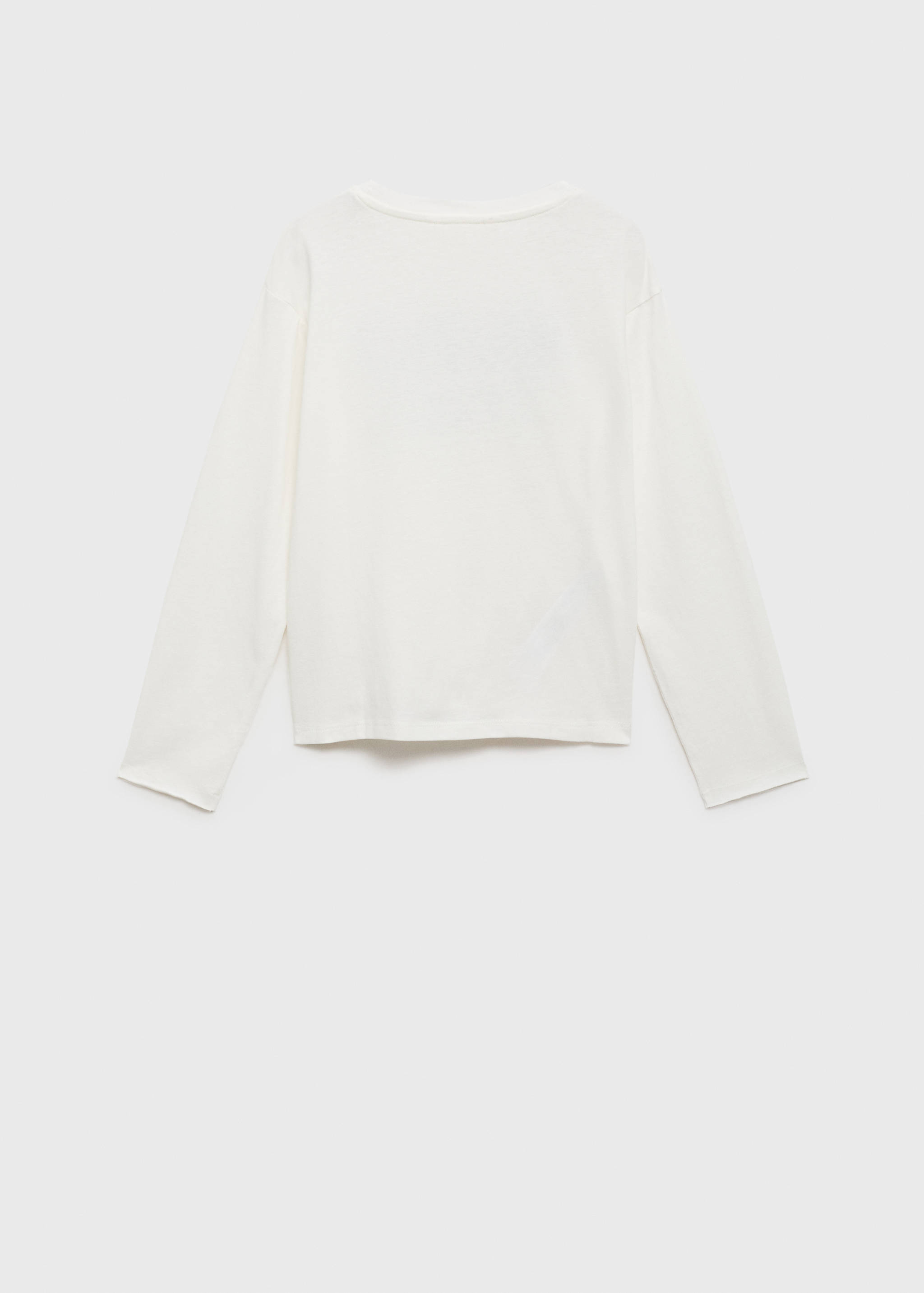 Studded print T-shirt - Reverse of the article