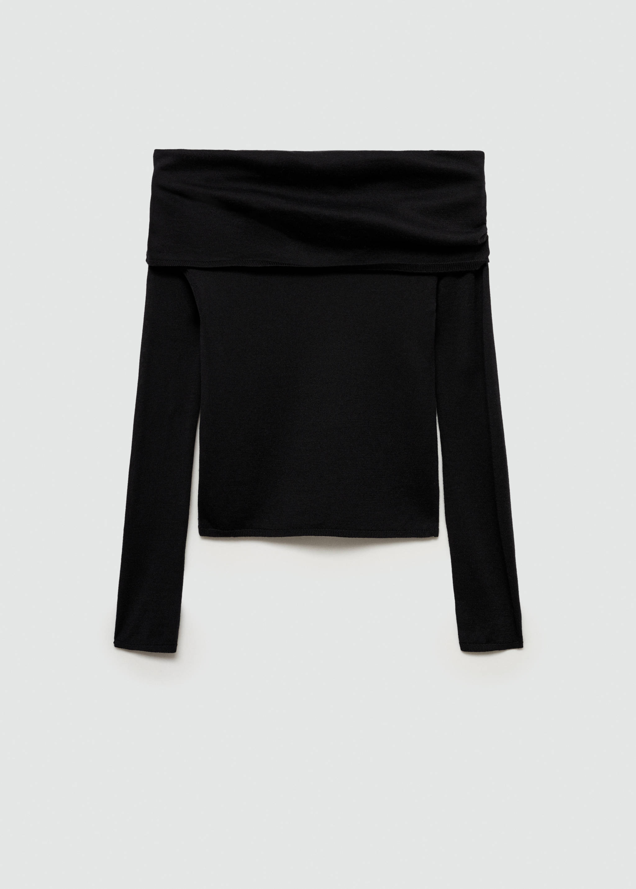 Camisola com ombros de fora - Artigo sem modelo