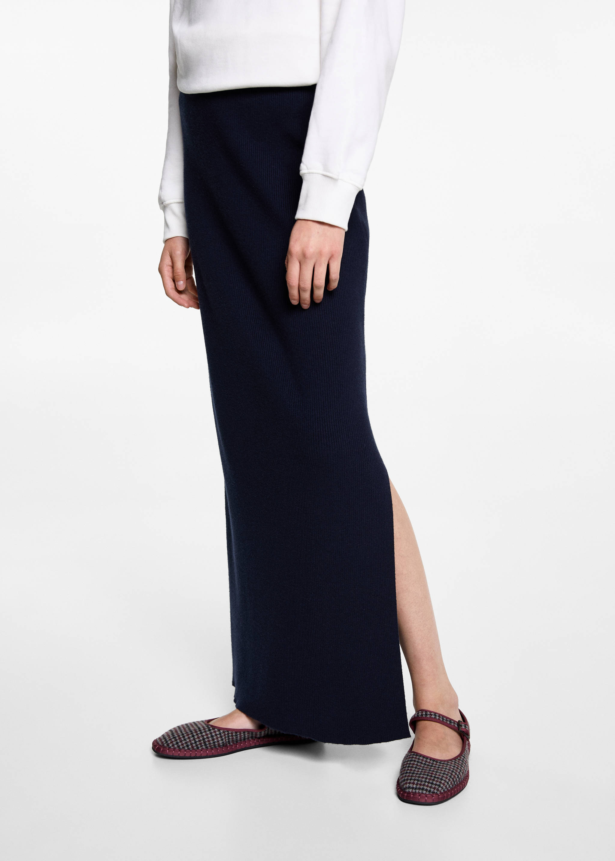 Rippstrick-Rock - Mittlere Ansicht