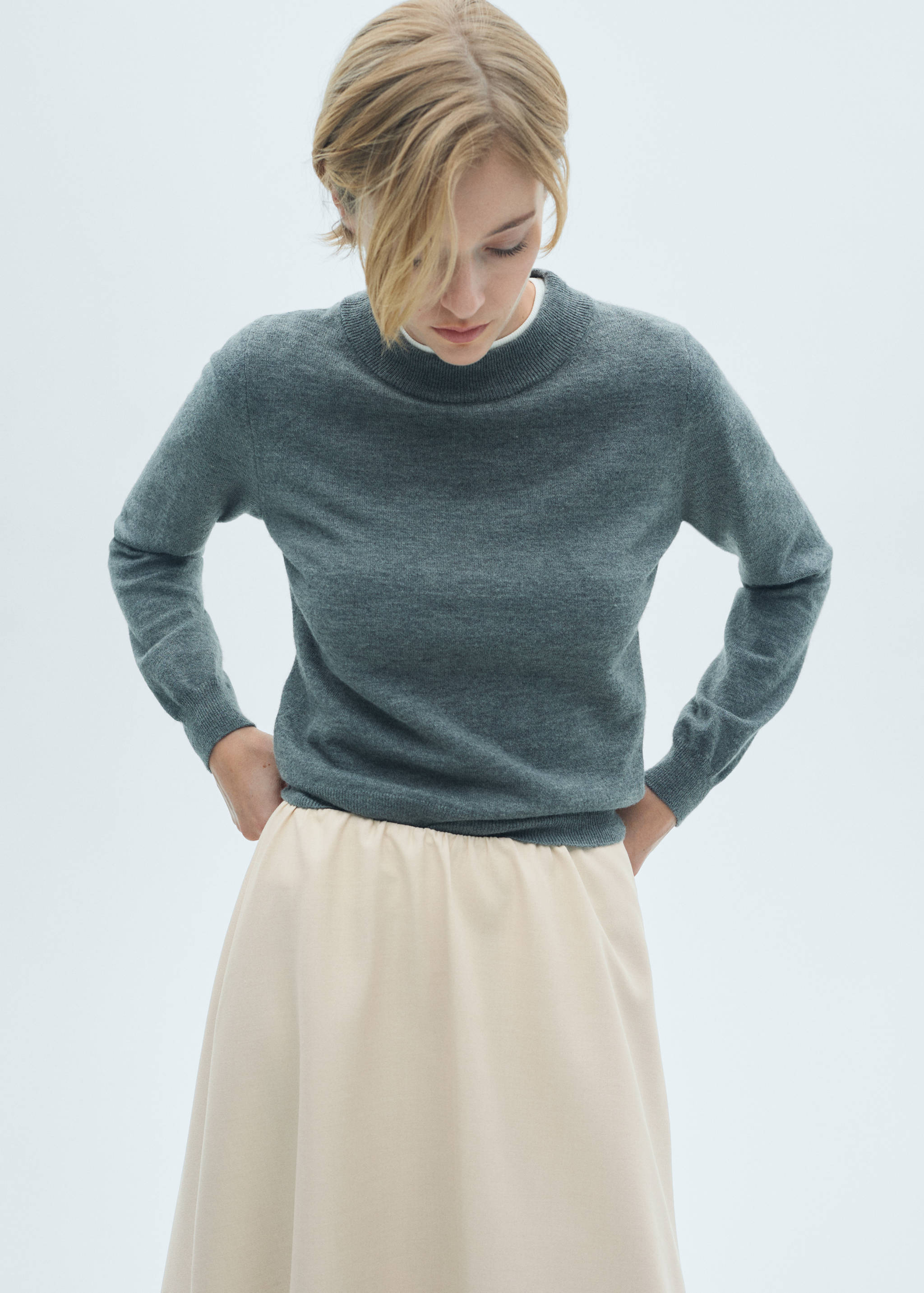 Flared midi-skirt - Details of the article 1