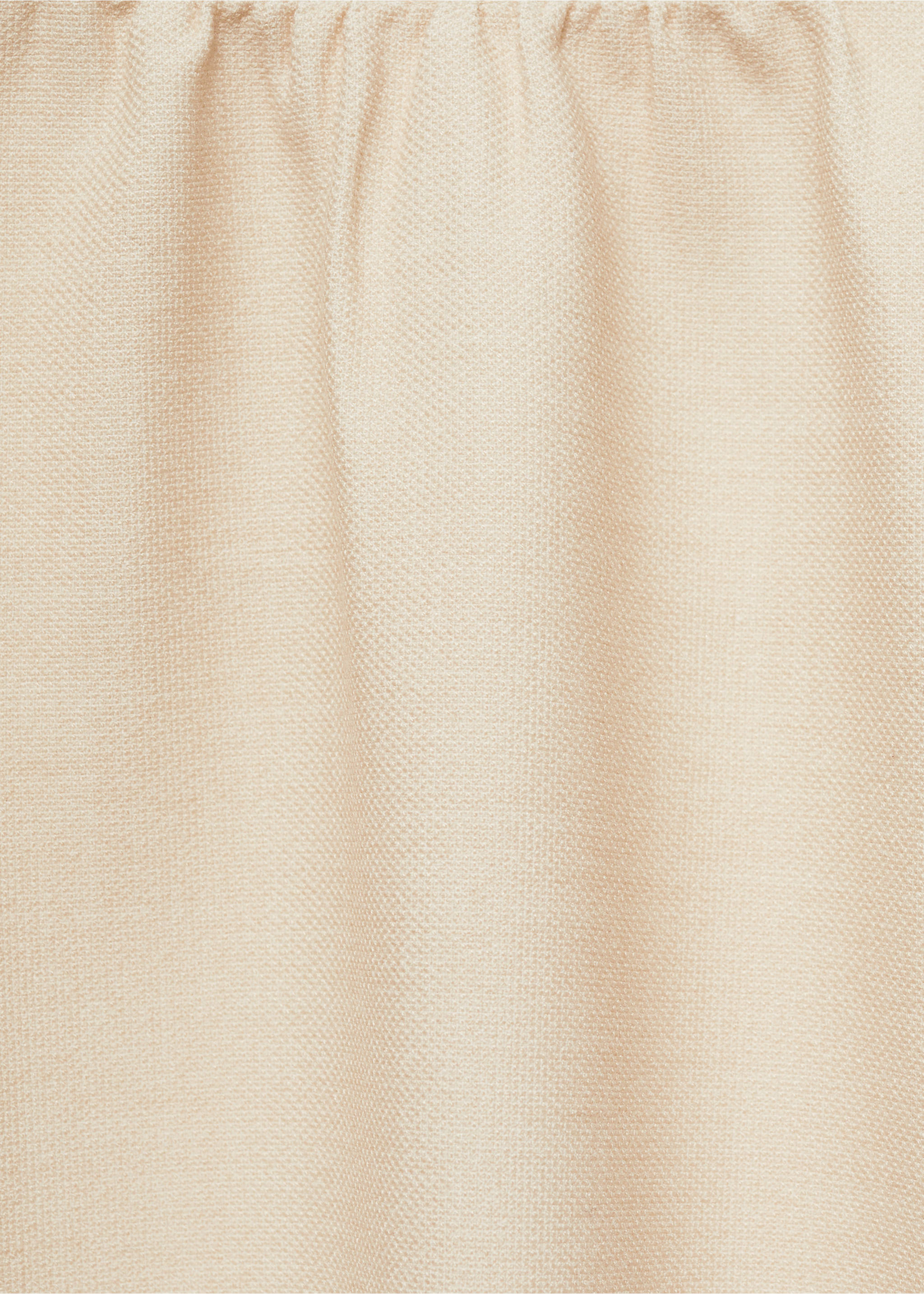 Midirock in A-Linie - Detail des Artikels 8, Sandfarben. Ref: 77056752-00.