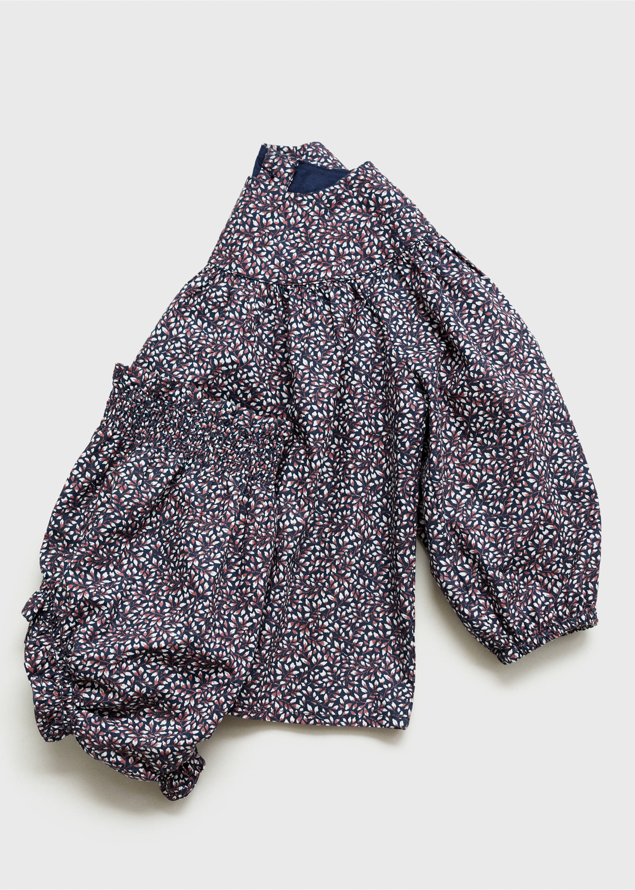 Printed dress and nappy cover - Details of the article 8, Dark Navy. Ref: 77056756-00.