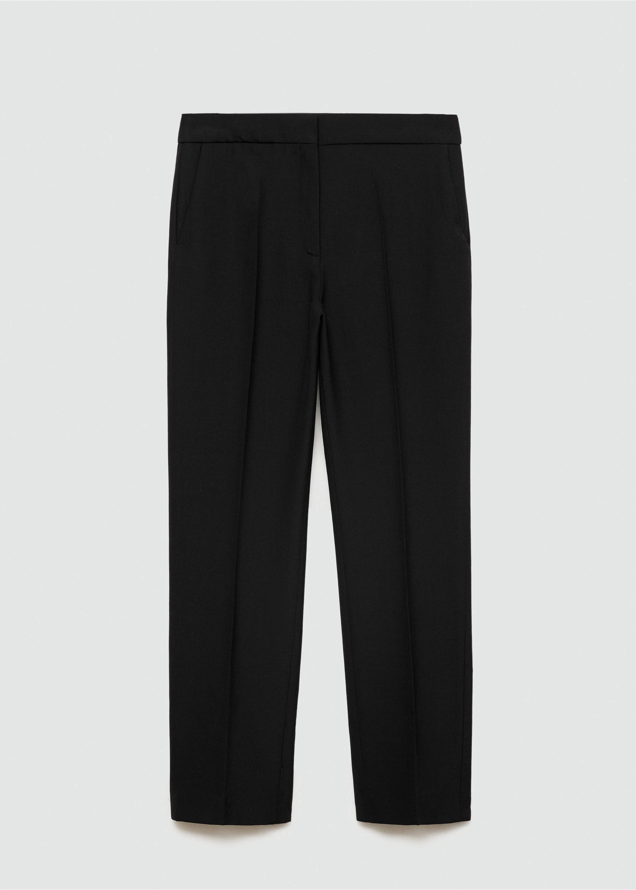 Pantalon de costume laine - Article sans modèle, Noir. Ref: 77056757-00.