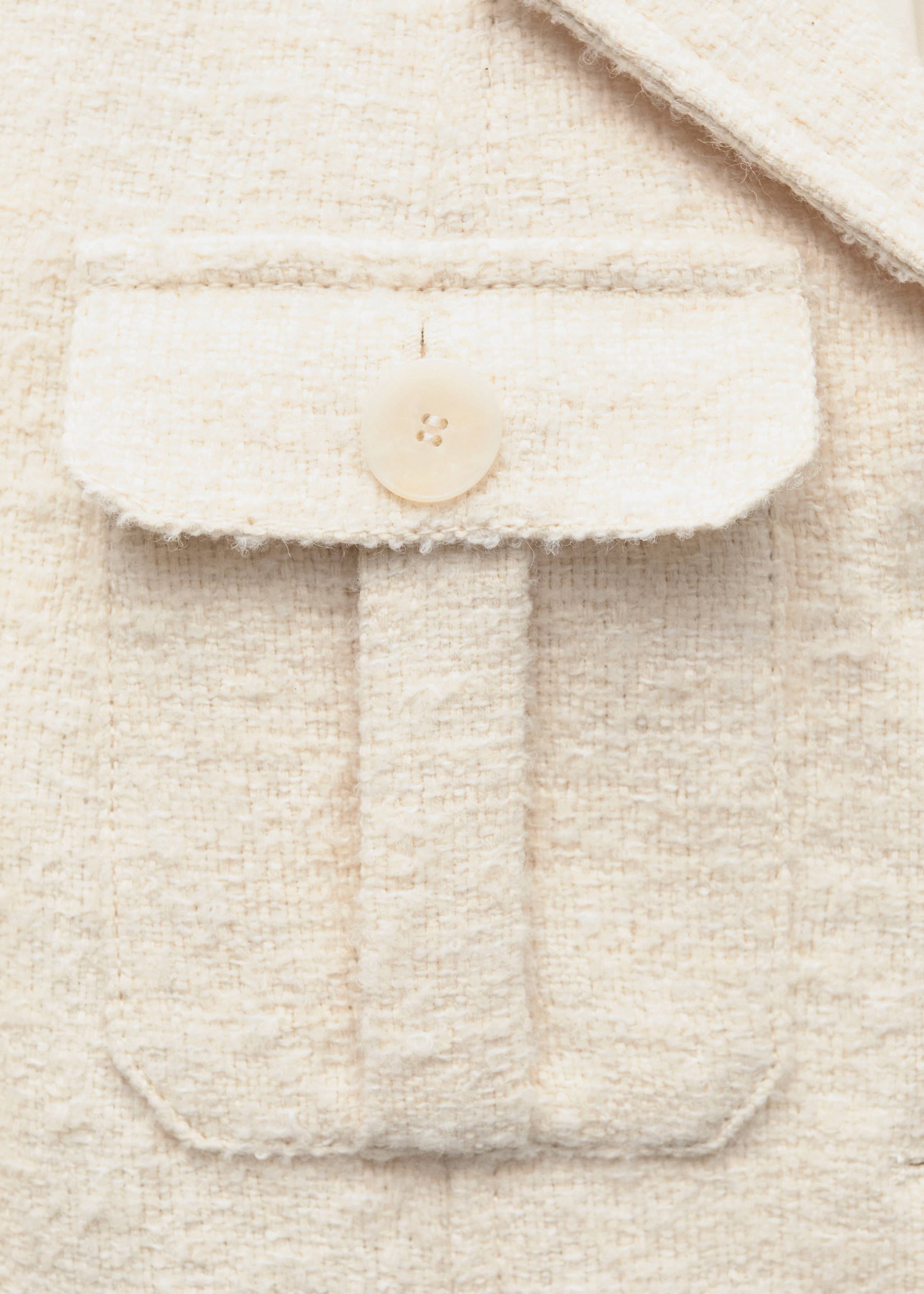 Tweed jacket with pockets - Details of the article 8