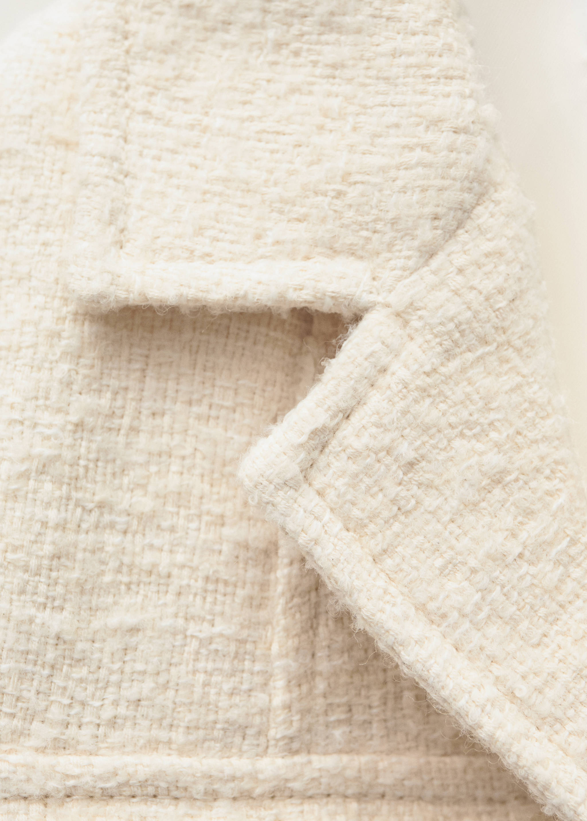 Tweed jacket with pockets - Details of the article 0