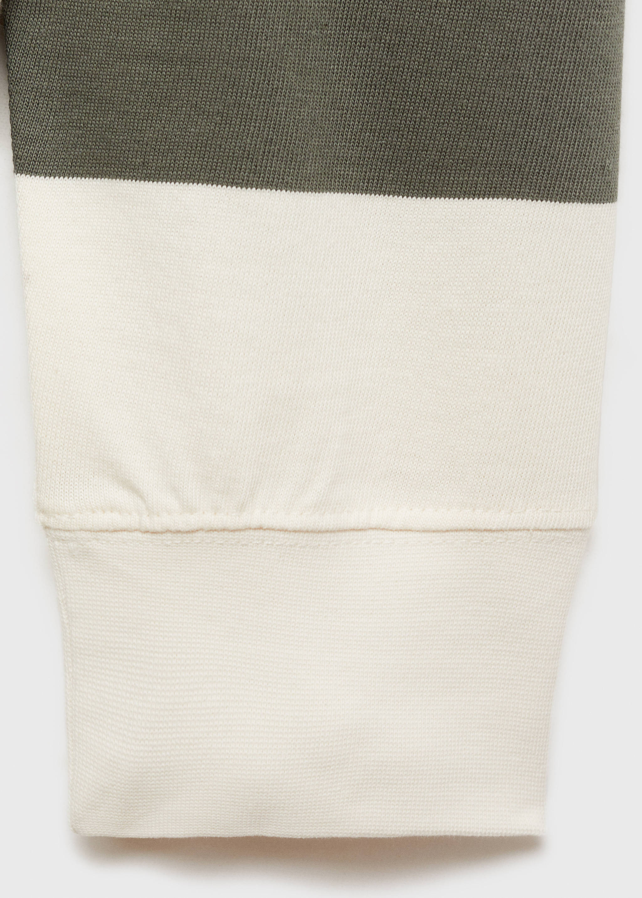 100% cotton striped regular-fit polo shirt - Details of the article 0