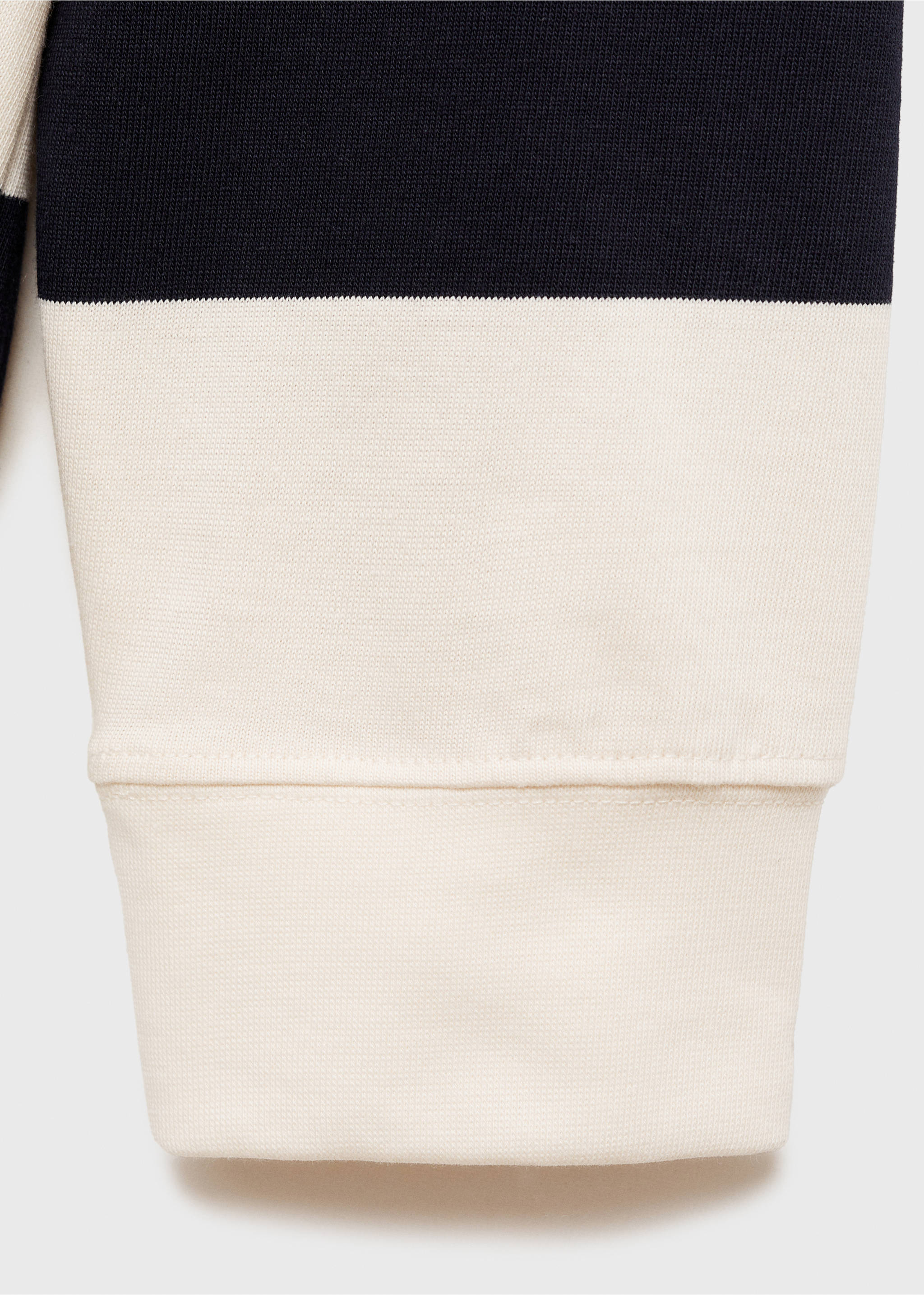 100% cotton striped regular-fit polo shirt - Details of the article 0, Dark Navy. Ref: 77057112-00.
