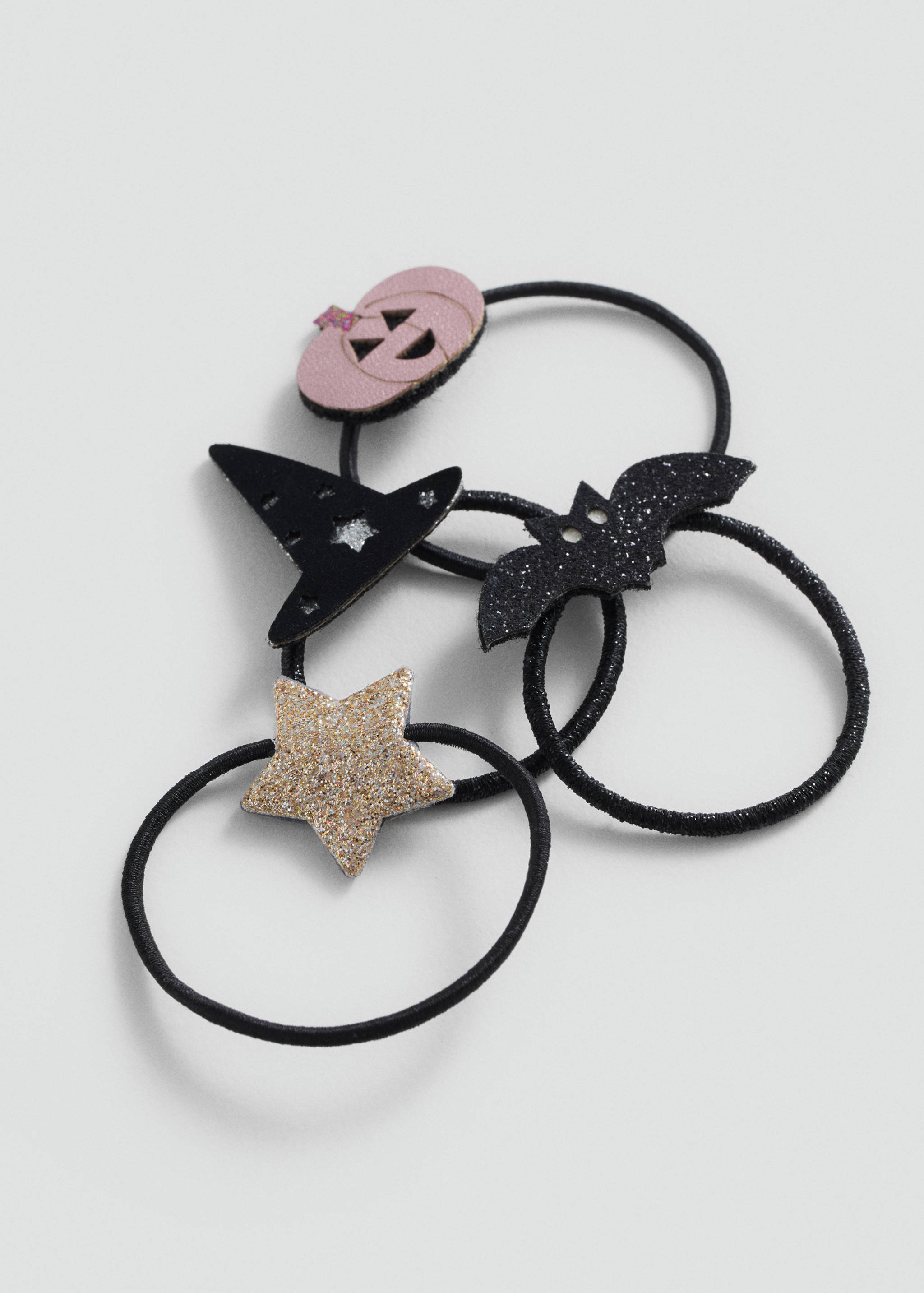 Pack of 4 Halloween hair bands - Medium plane