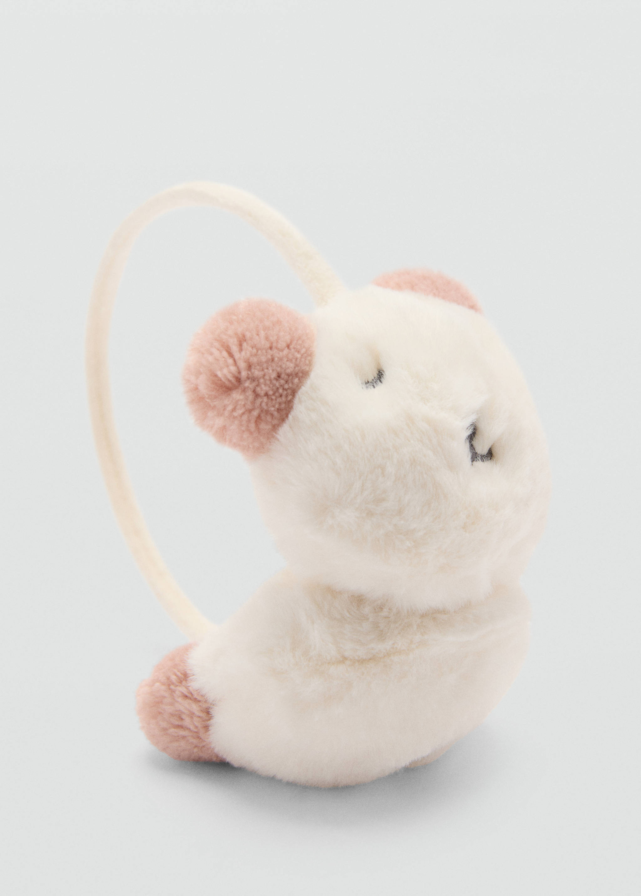 Cat fur-effect earmuffs - Medium plane