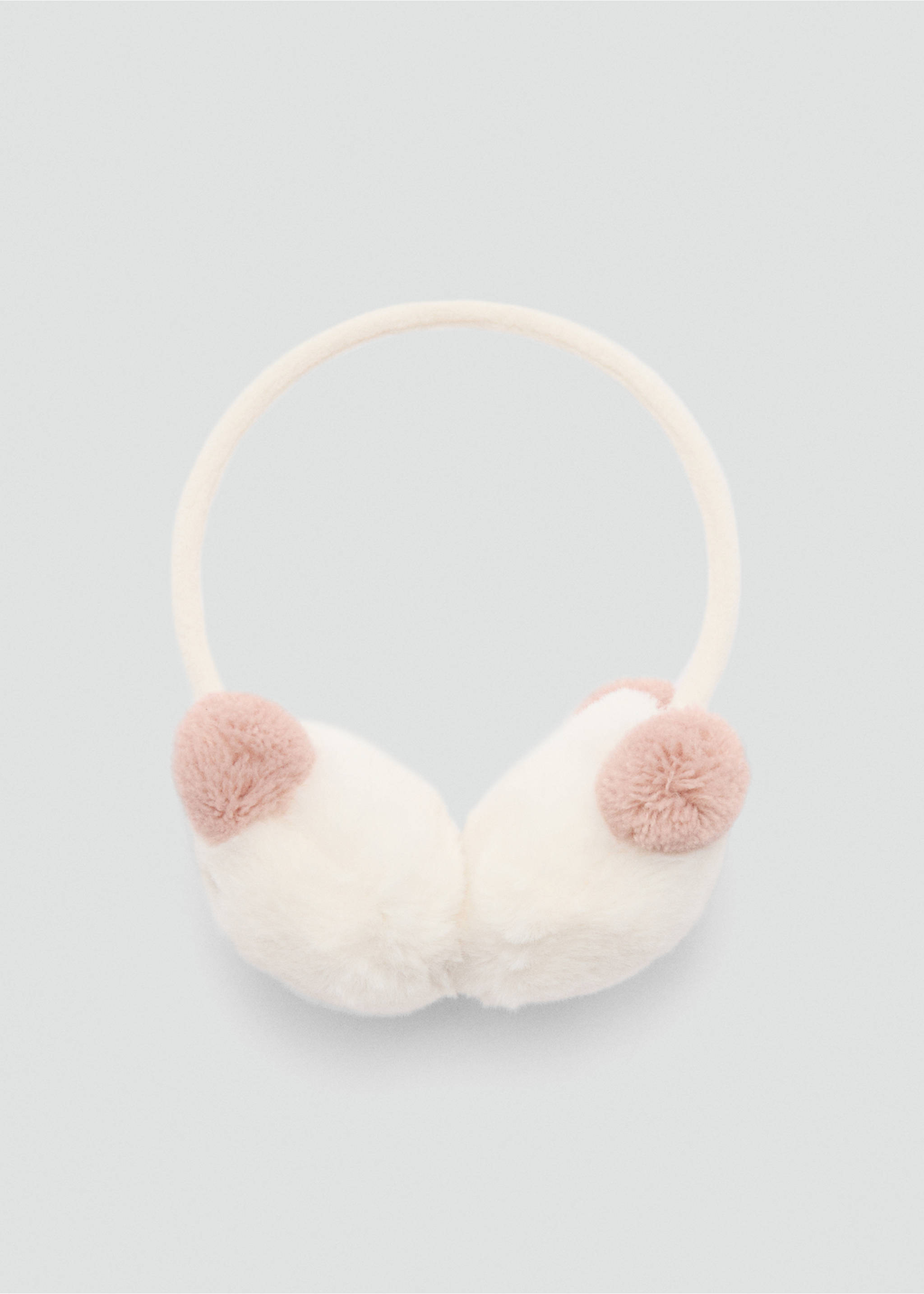 Cat fur-effect earmuffs - Article without model, Sand. Ref: 77057122-00.