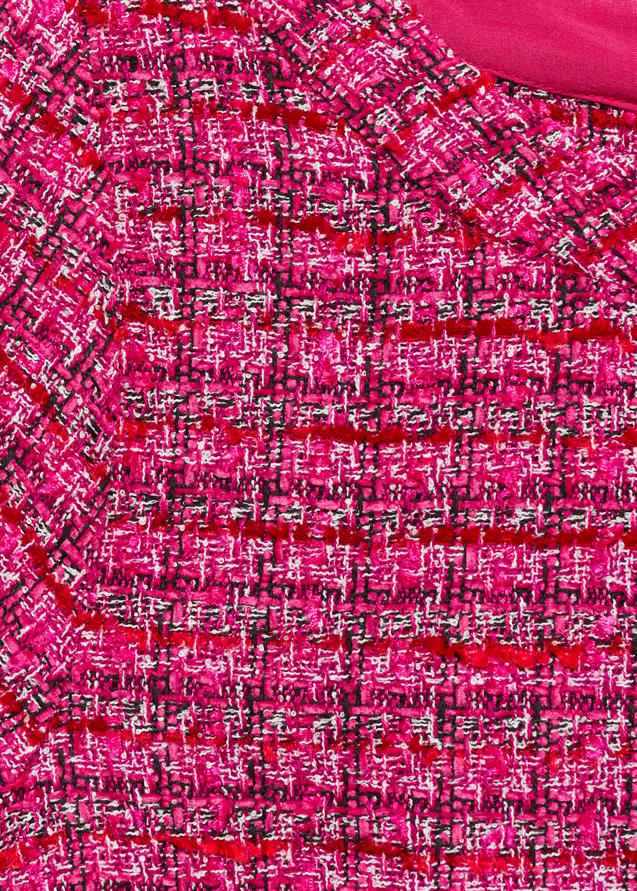 A-line tweed dress - Details of the article 8