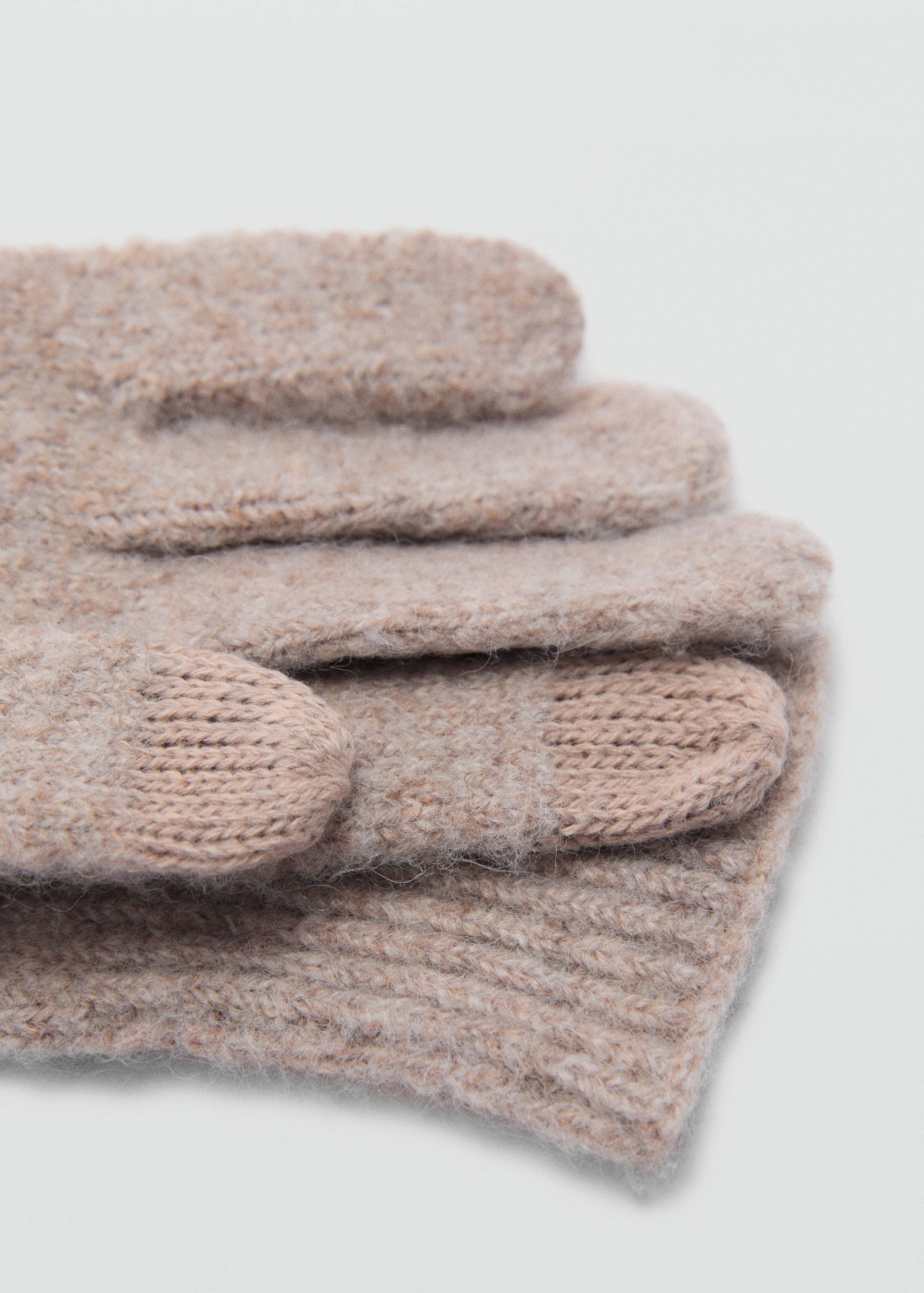 Strickhandschuhe - Mittlere Ansicht