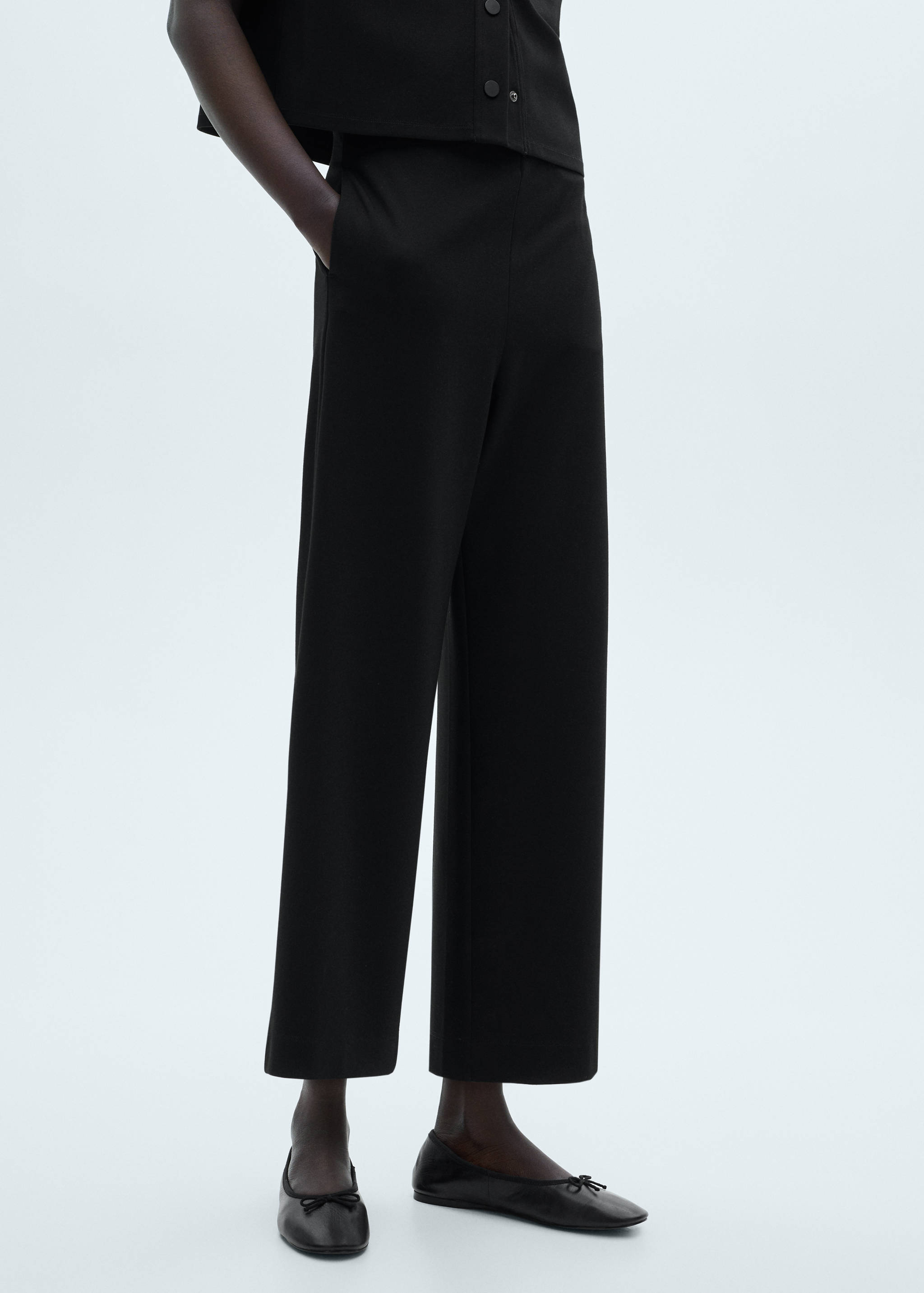 Kötött buggyos nadrág - Felezősík