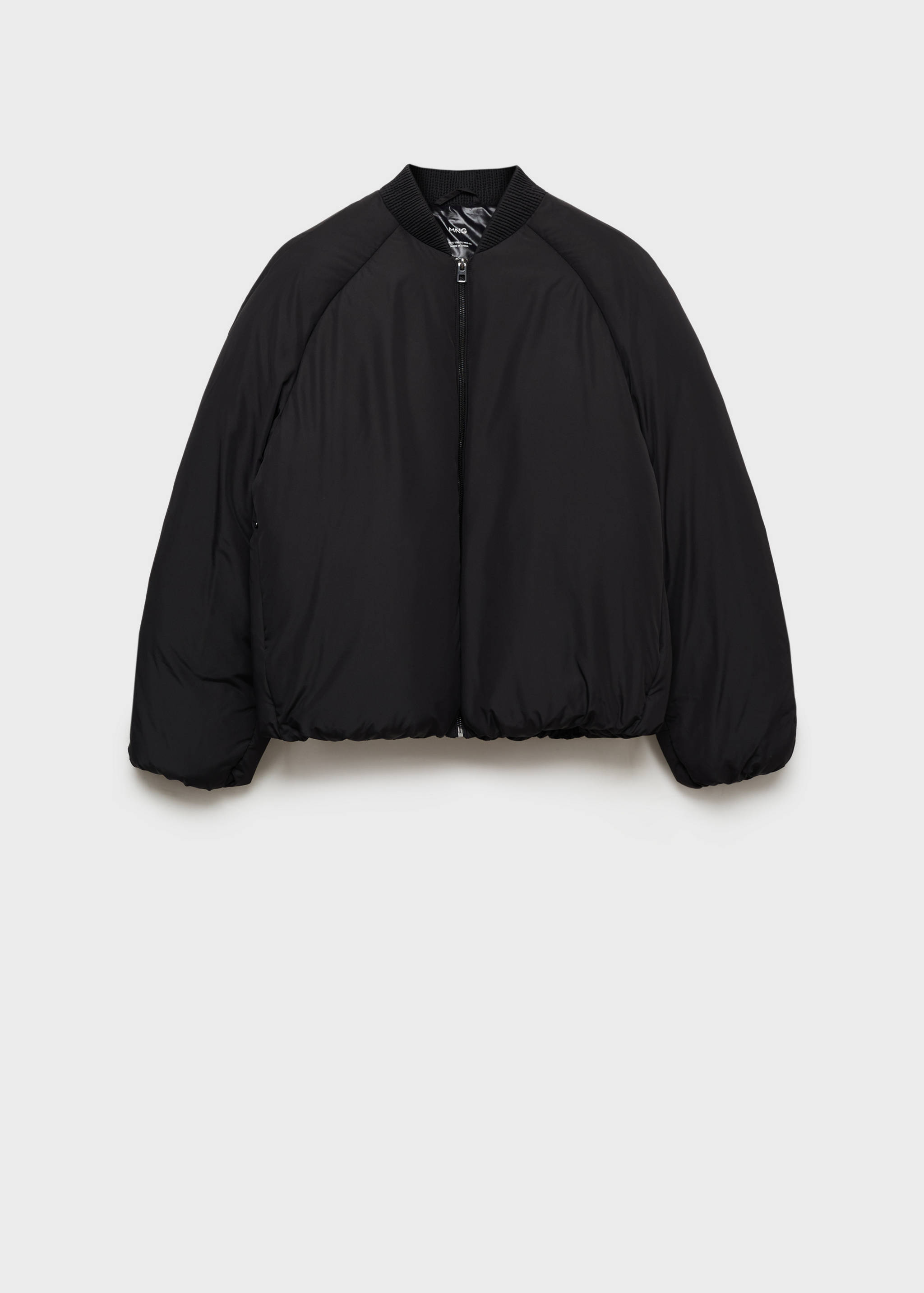 Bomber jacket with zip - Article without model