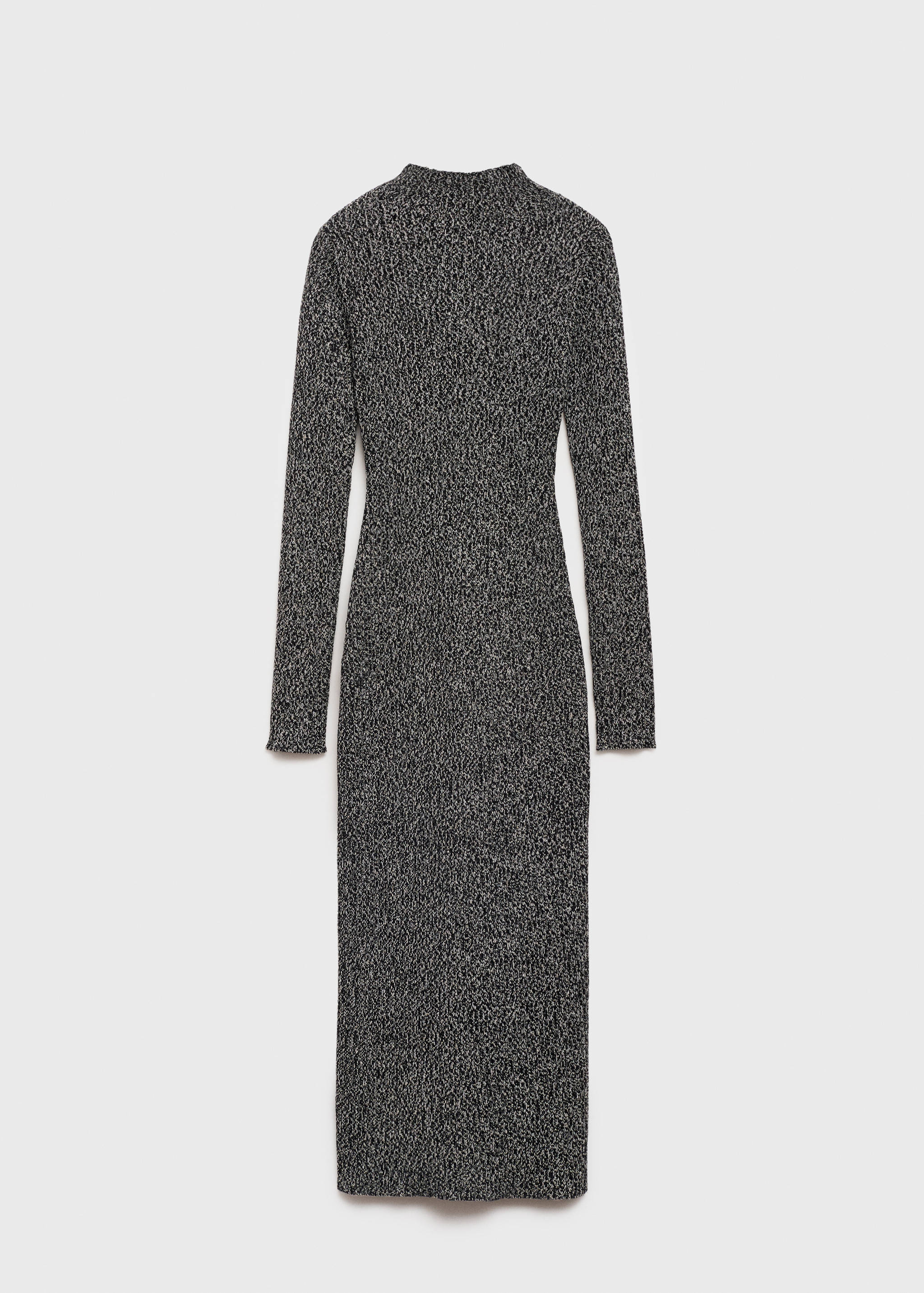 Žíhané úpletové šaty - Zboží bez modelu