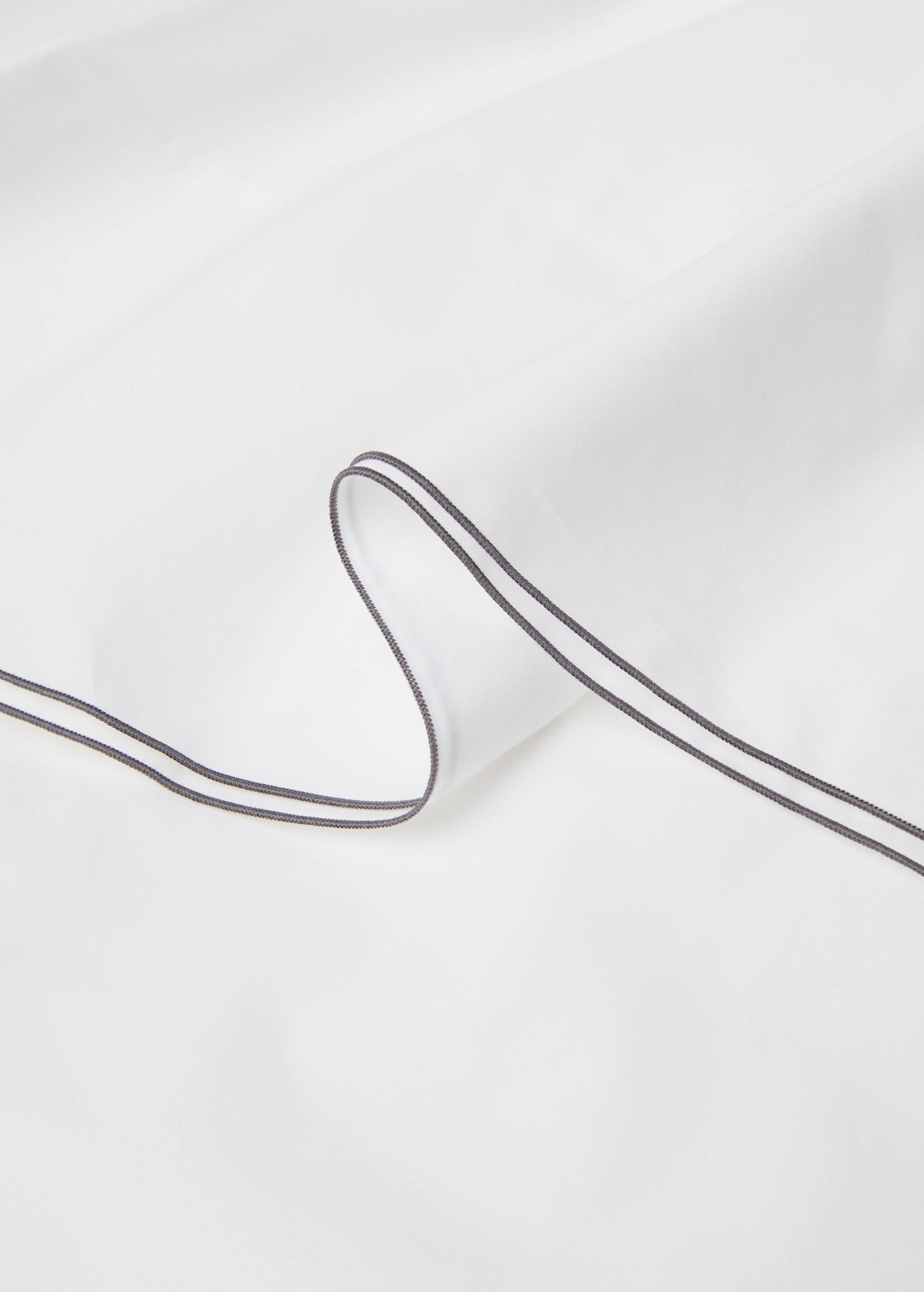 Prostěradlo pod přikrývku s dvojitou výšivkou, na postel 90 cm - Detail zboží 1